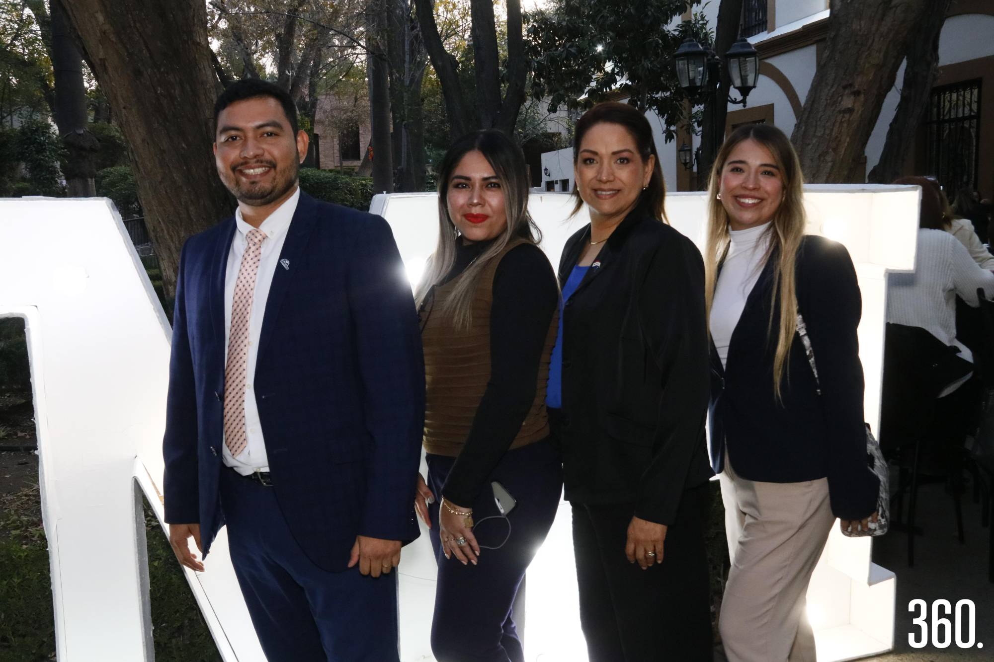 $!David García, Karla Mendoza, Valeria Hernández y Sara Borrego.