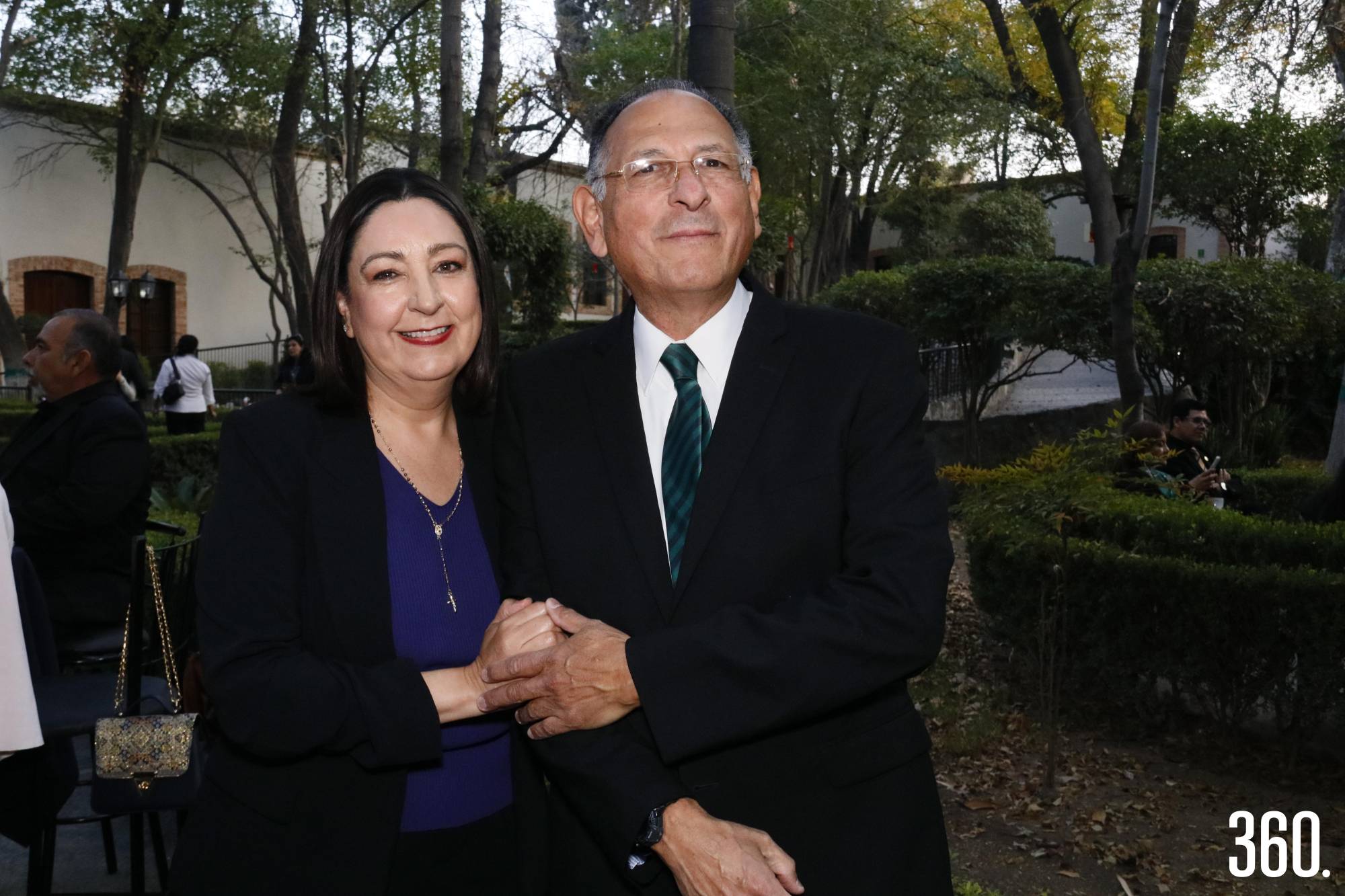 $!Helia Gutiérrez y Jorge Burciaga Neme.