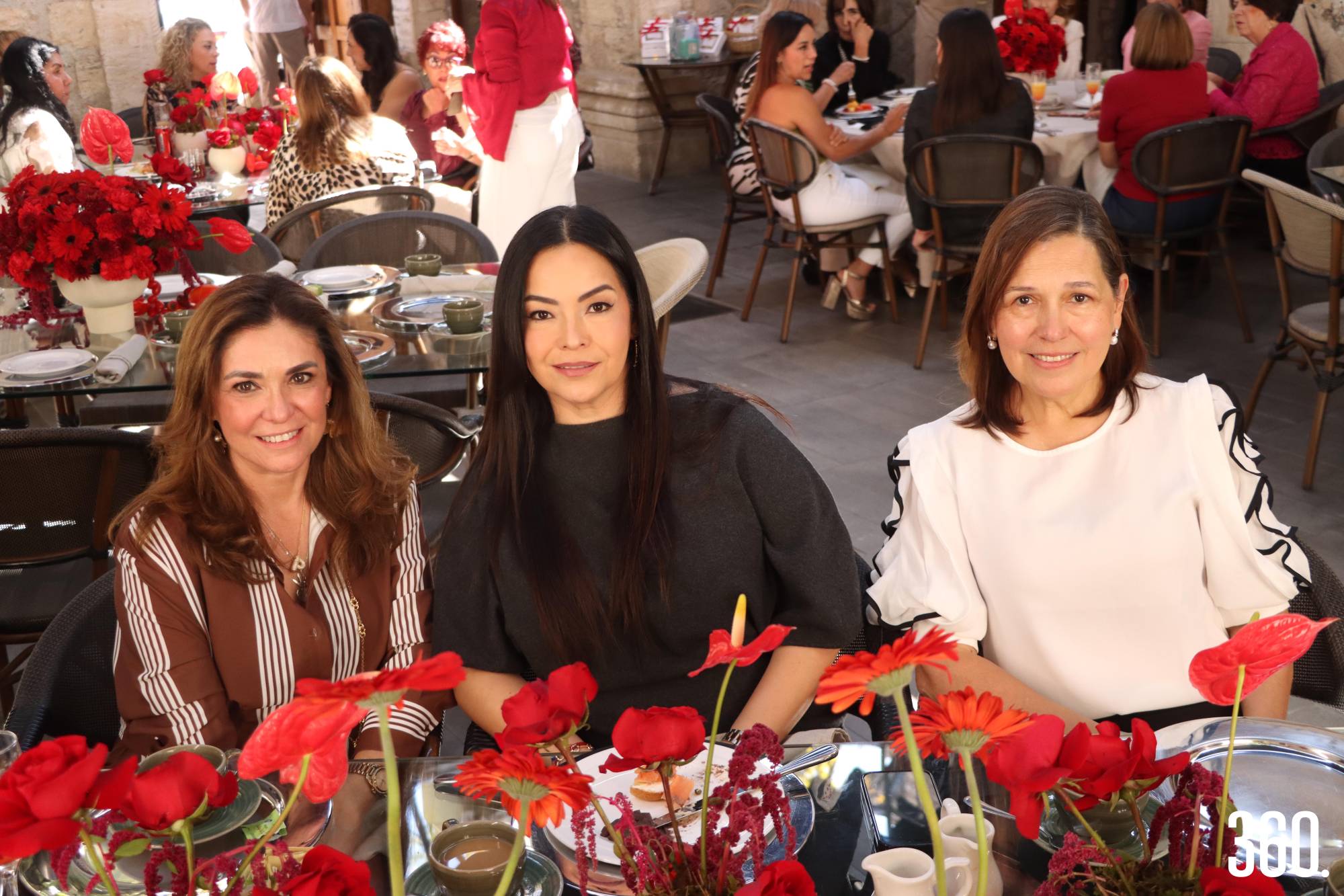 $!Patricia Flores, Thelma Jiménez y Elsa Villarreal.