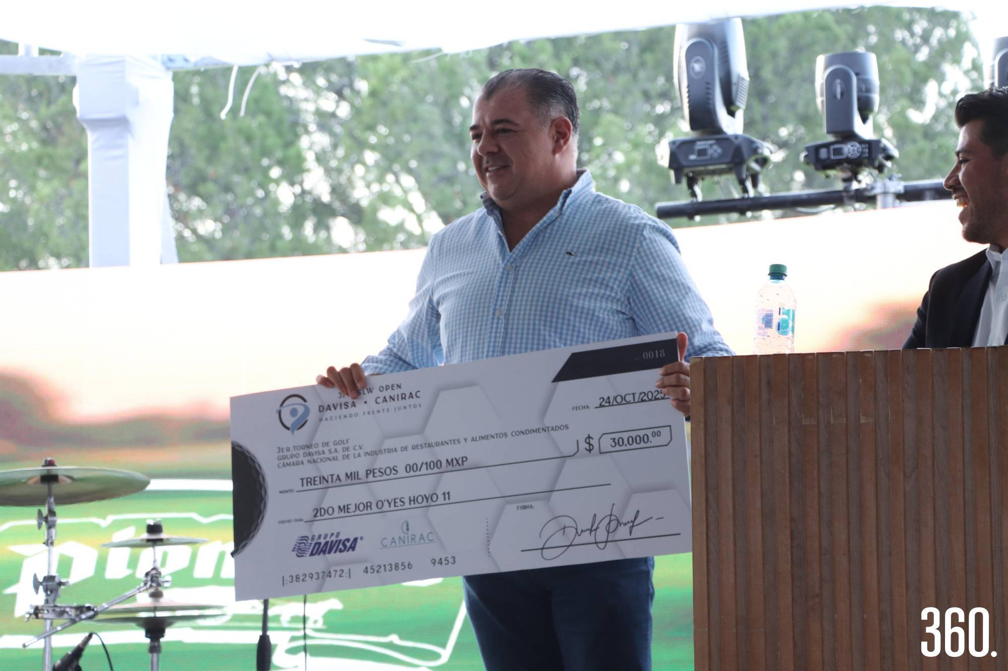 $!Alejandro Valdés, 2ndo lugar O’Yes Hoyo 11.