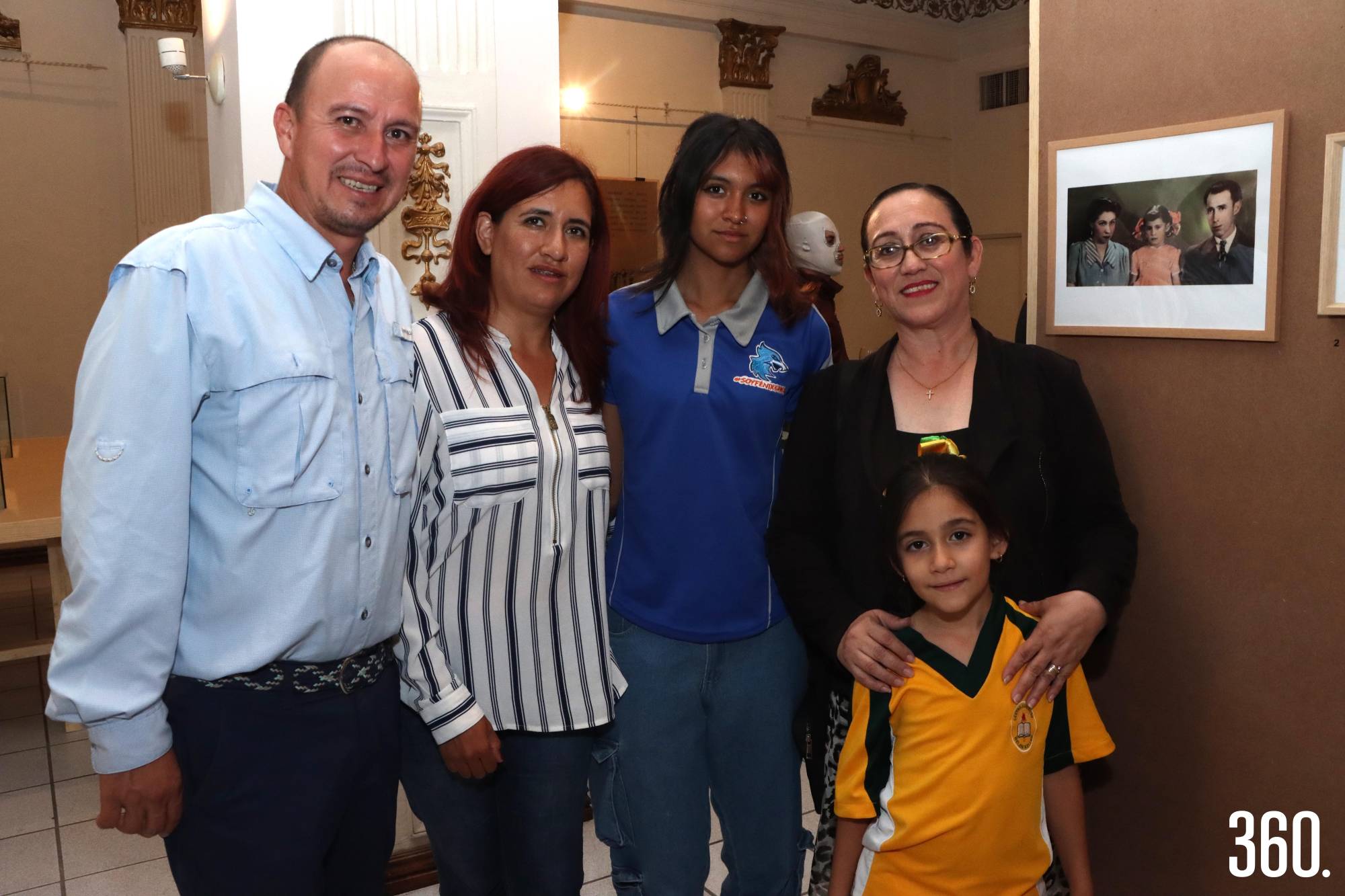 $!Las familias López Berlanga y López Araiza.