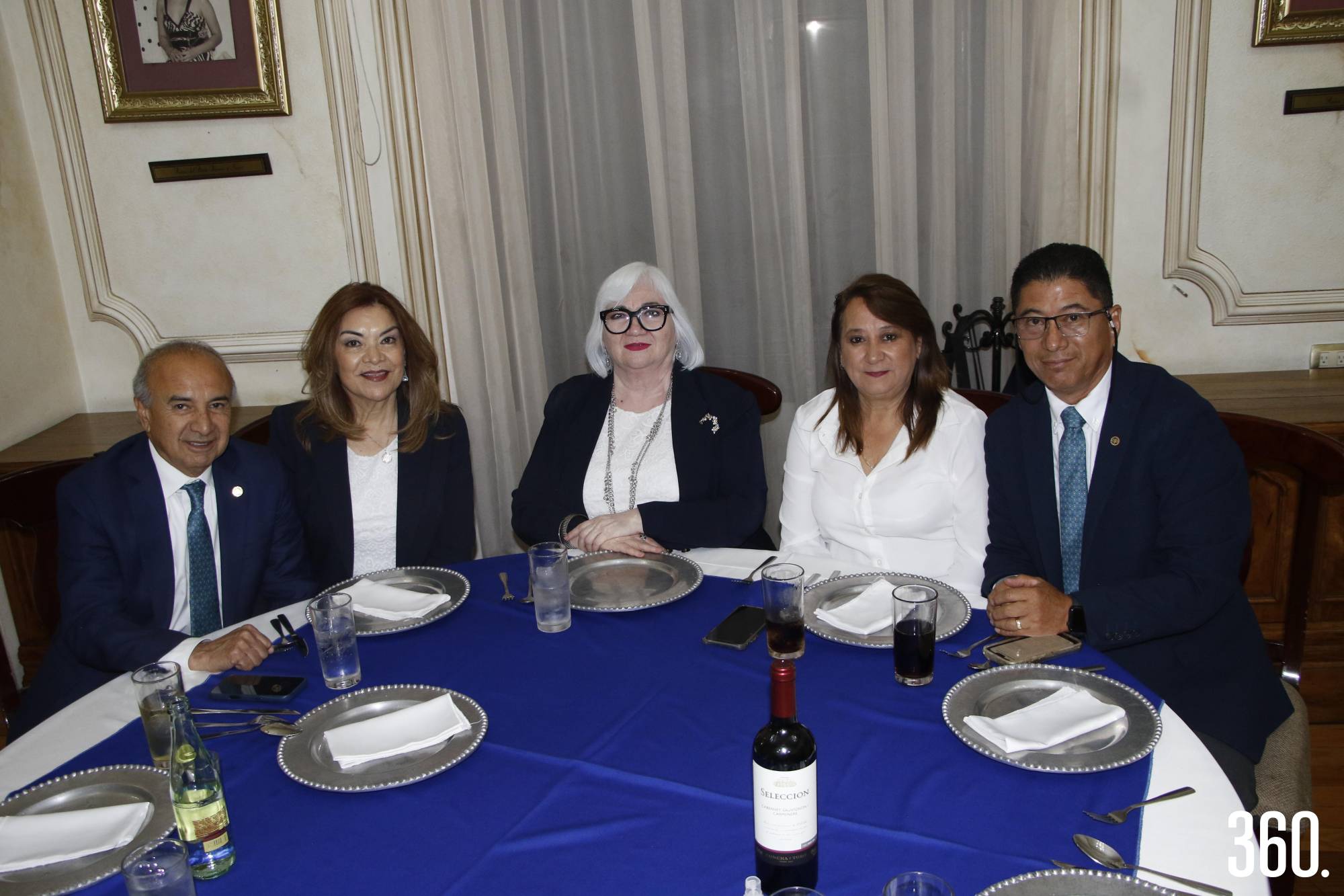 $!René Robles, Isabel Campos, Sandra Luz de los Santos, Alva López y Chuy Gómez.