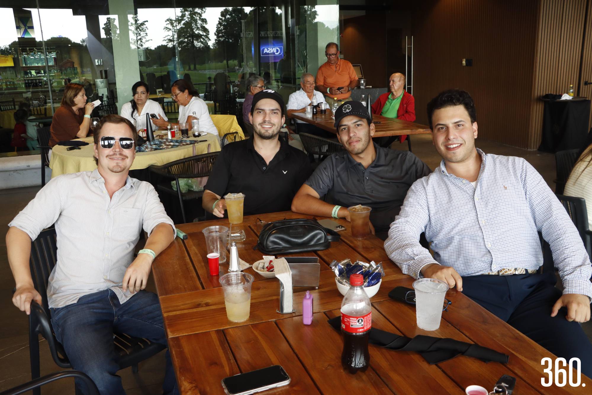 $!Roberto López, Mario Valdés, Leopoldo Ruiz y Gerardo Garza.