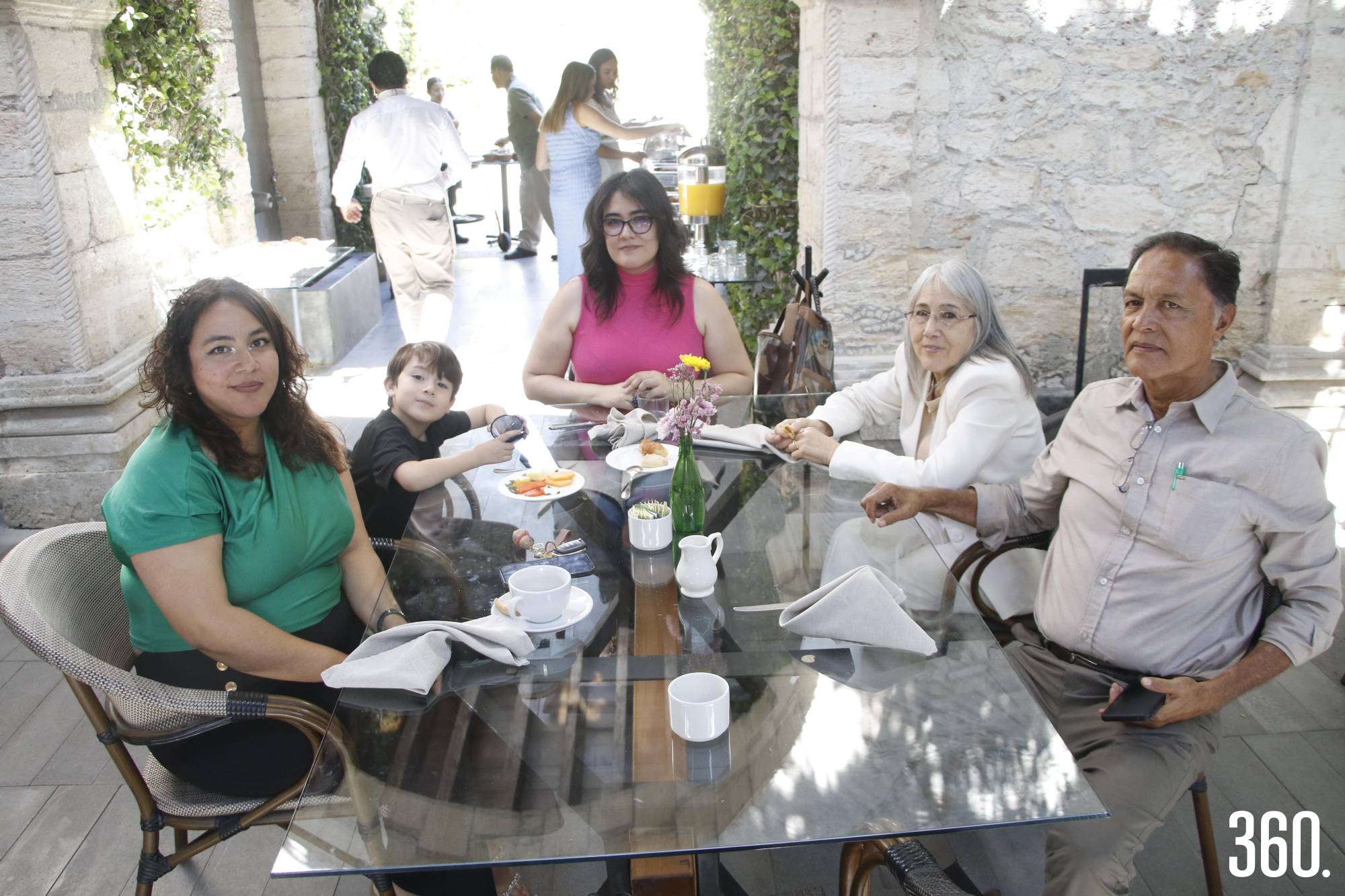 $!Paola Hernández, Leo Guerrero, Teresa Hernández, Teresa Cepeda y Pedro Hernández.