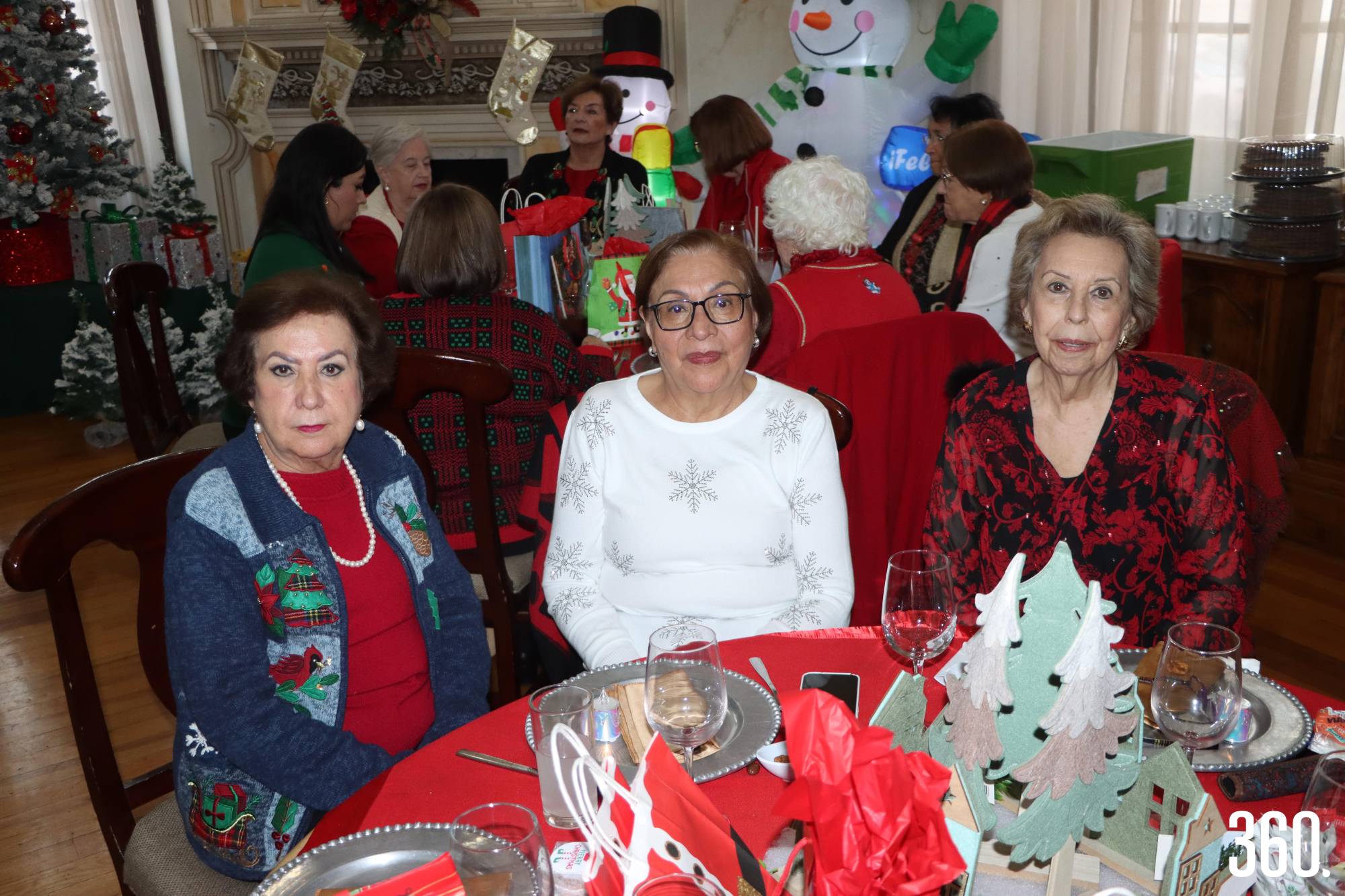 $!Angélica Díaz, Lupita Costilla y Mena Garza.