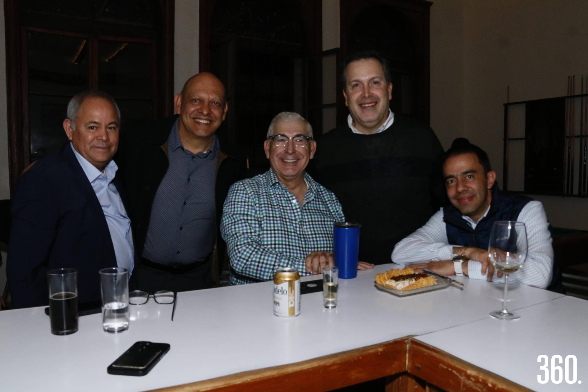 $!Honorio Peñazul, Joel Martínez, Eduardo Garza, Armando Castilla Galindo y Arturo Reveles.