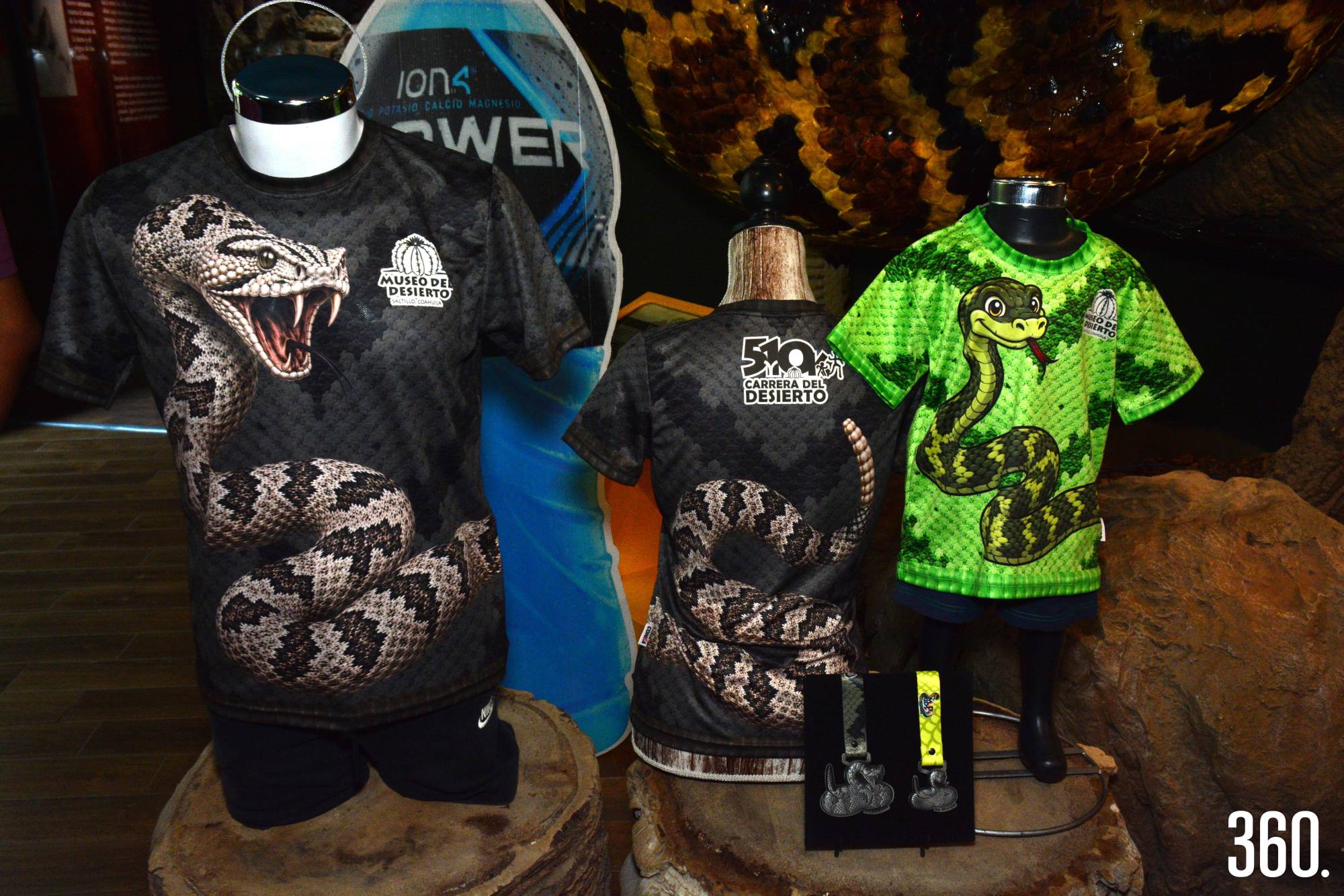 $!Las playeras llevan la imagen de la Cascabel de las Rocas.