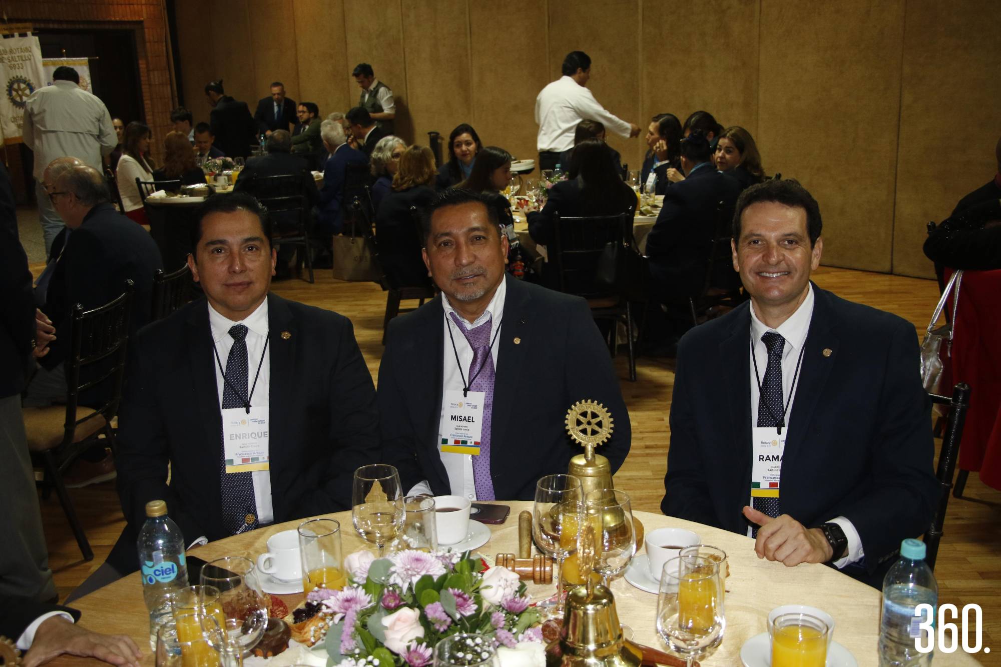 $!Enrique Camacho, Misael Muñoz y Ramatis Arellano.