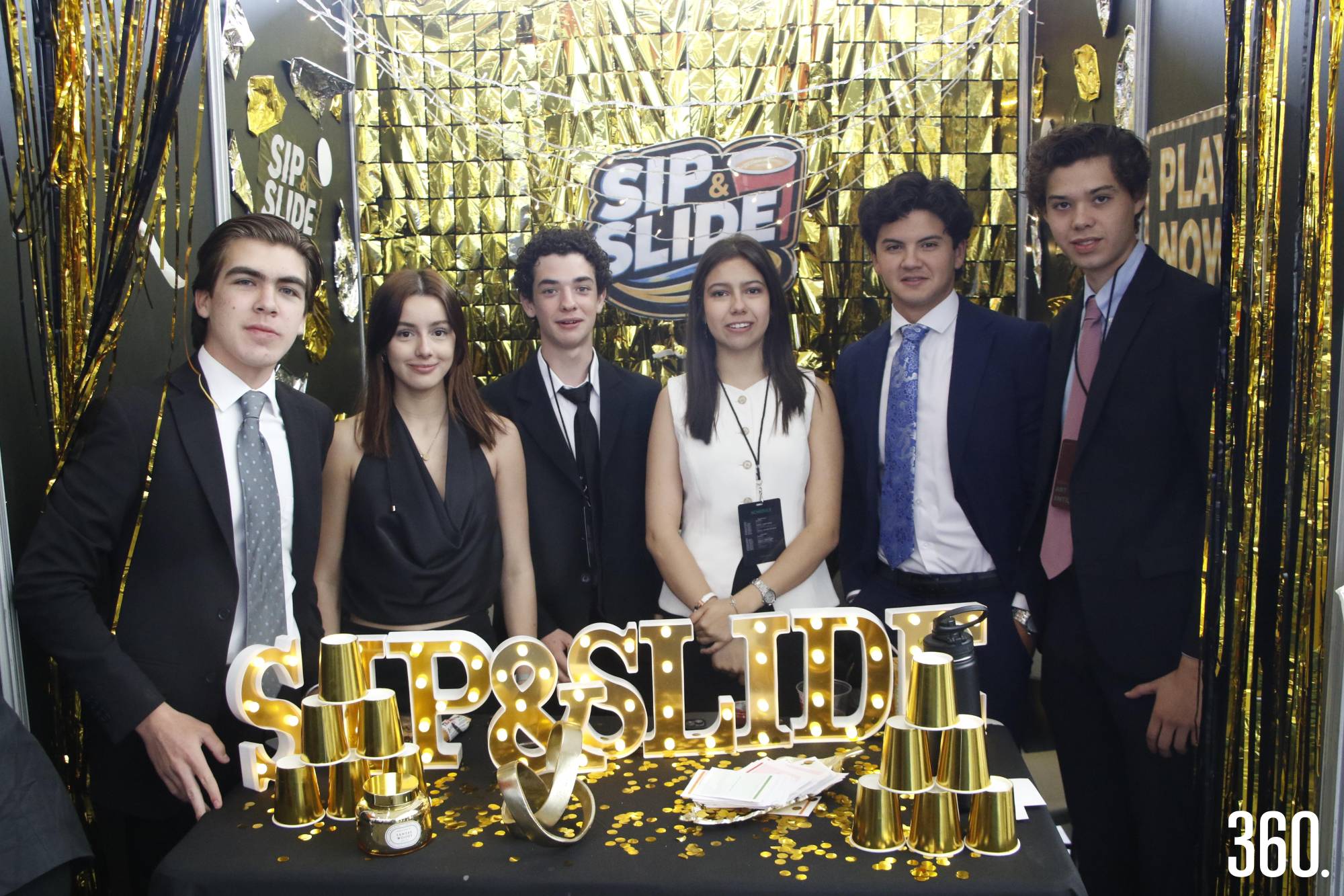 $!Mateo Gocht, María Lily Padilla, David Fuentes, Ana María Zertuche, Andrés Sánchez y Nellson Cabello.
