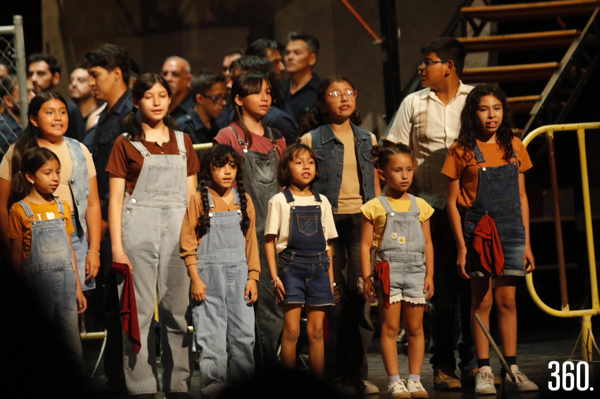 $!Coro infantil de la Compañía de Ópera de Saltillo.