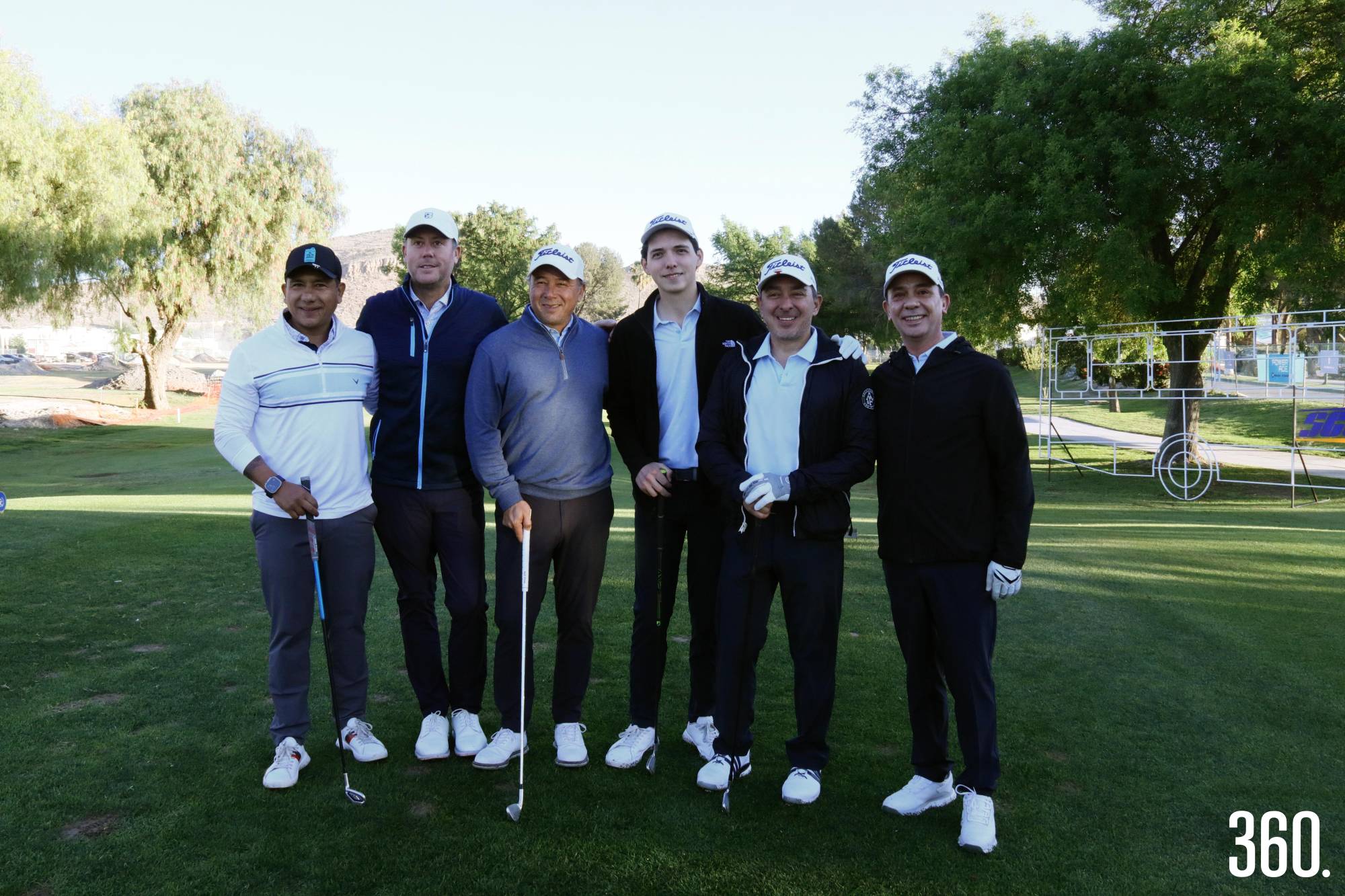 $!Daniel Medina, Salvador José, Juan Valdés, Javier Cabello Zúñiga, Javier y Roberto Cabello Elizondo.