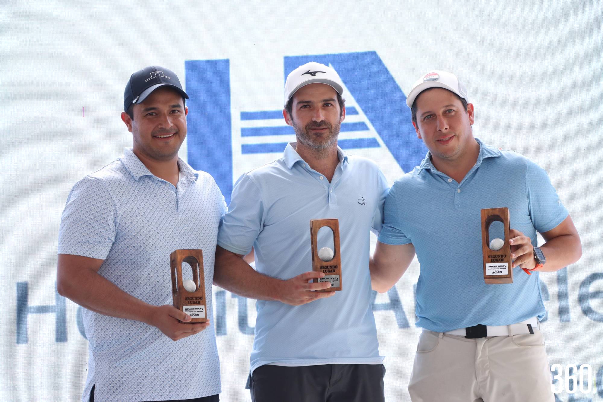 $!Juan Carlos Pérez, Raúl Barba y Marcelo García, 2ndo lugar.