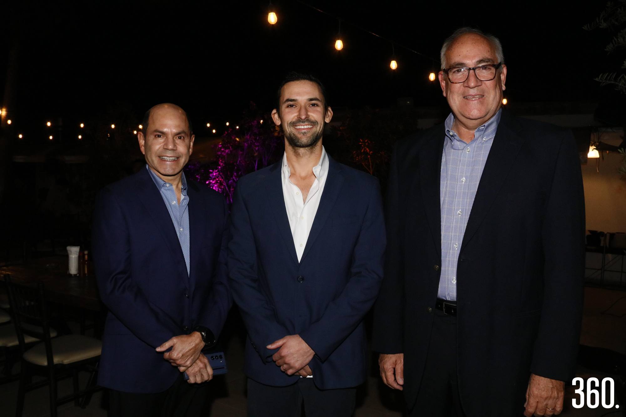 $!Juan Carlos Noble, Ramón Prieto y Alberto Chávez.