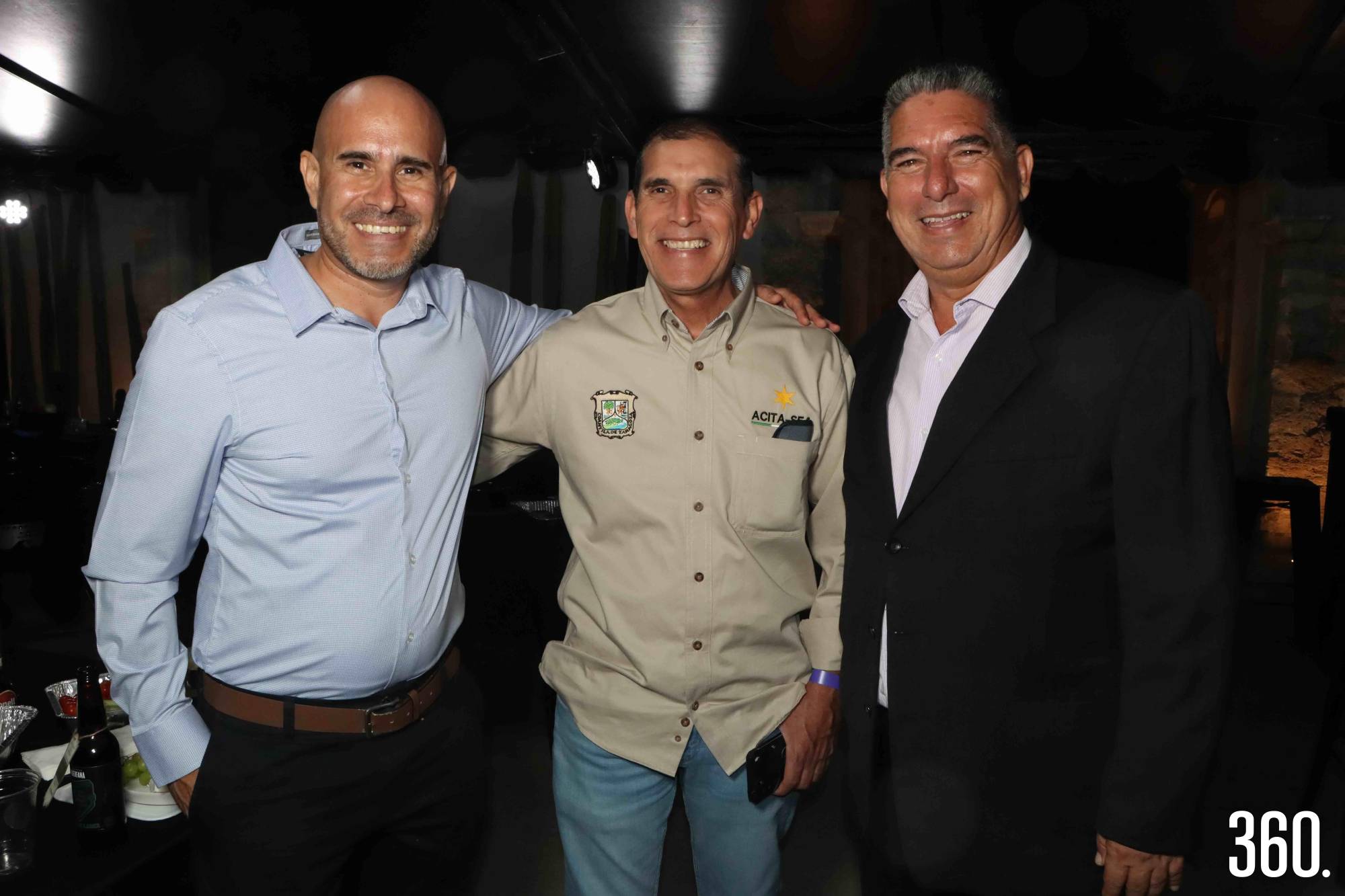 $!Francisco Alfaro, Arturo García y Fernando Ayala.