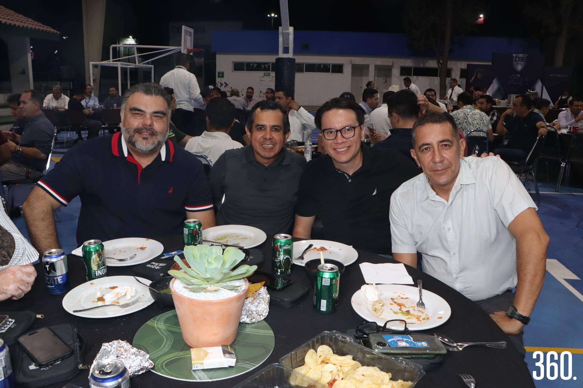$!Gerardo Garza, Carlos García, Hugo Lara y Jorge Cárdenas.