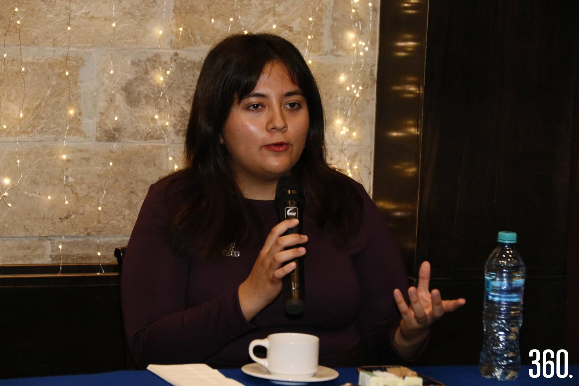 $!Claudia López representante de la comunidad estudiantil del Tec de Monterrey campus Saltillo.