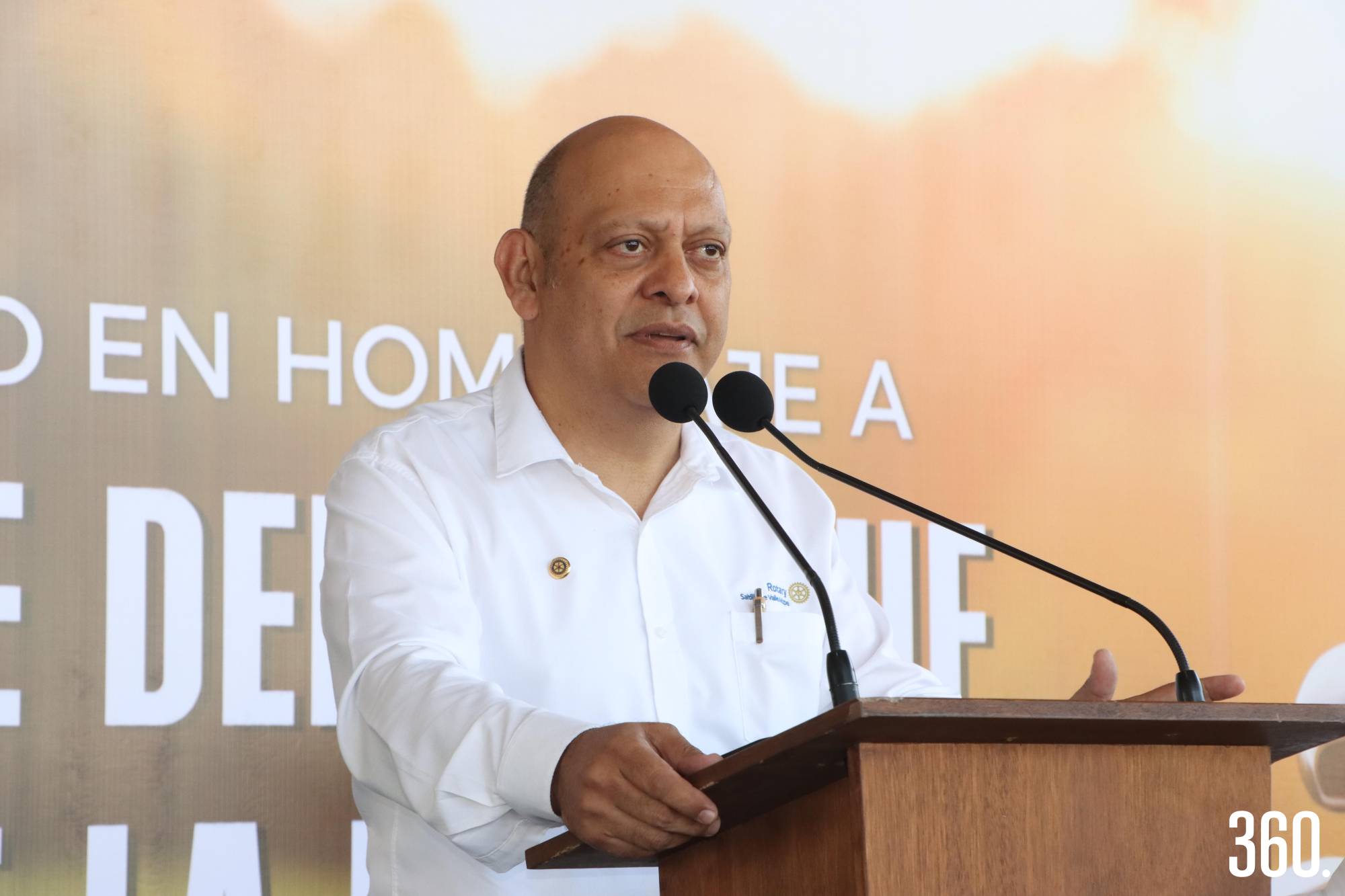 $!Joel Martínez Coss, presidente del Club Rotario Saltillo de Valle Arizpe.