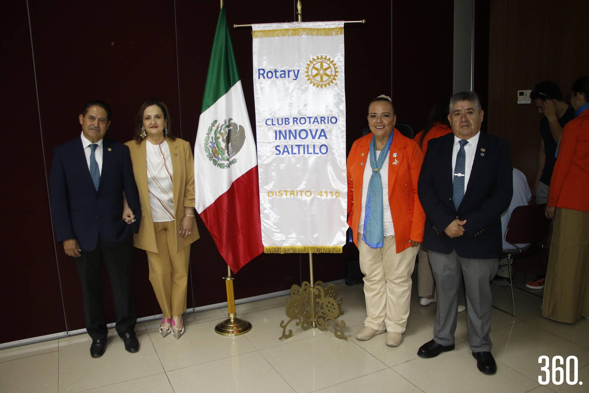 $!Horacio Villarreal, Malena Montesinos, Marina Moncada y Agustín Garza.