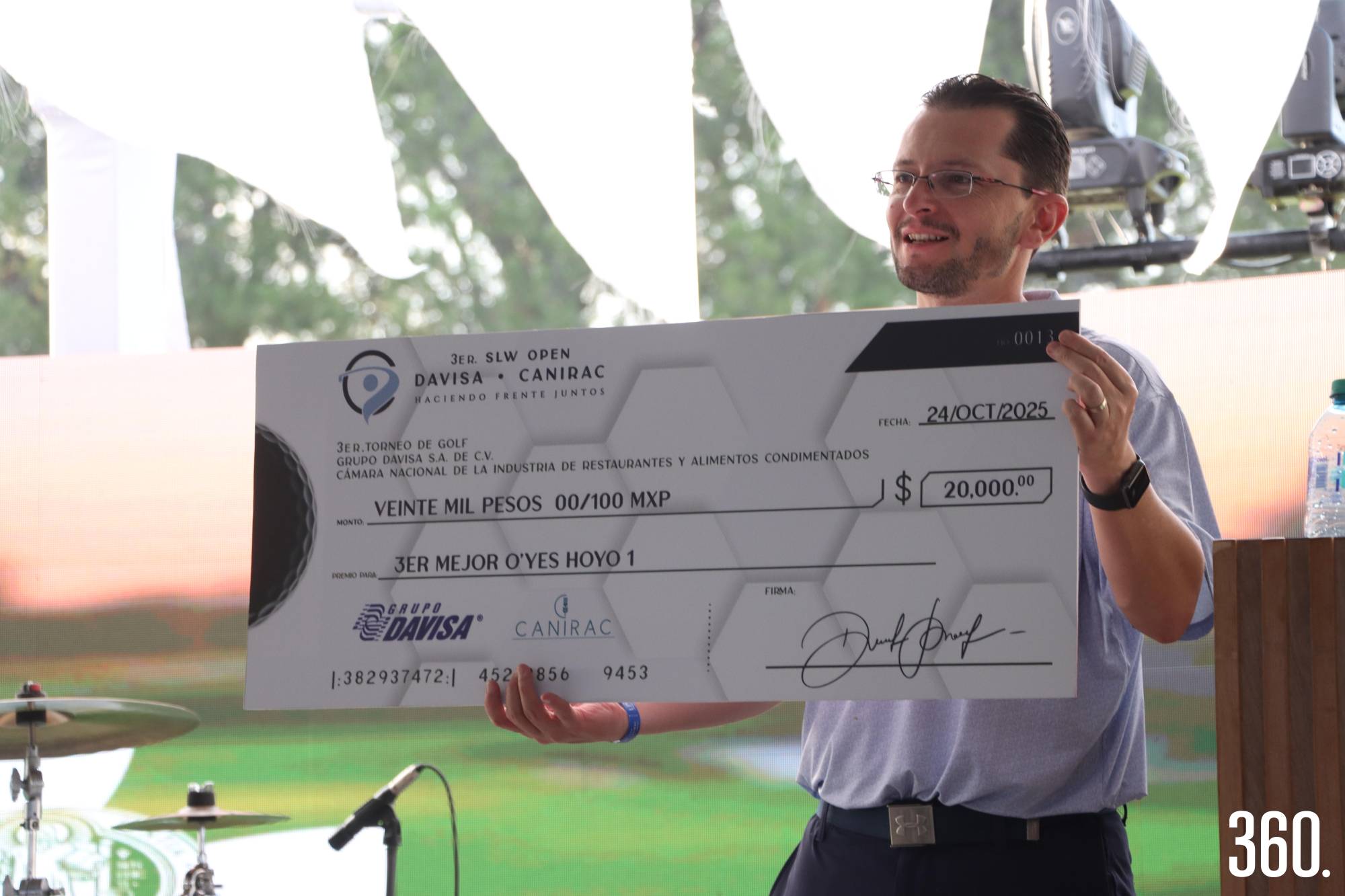 $!Pablo Tinajero, 3er lugar O’Yes Hoyo 1.