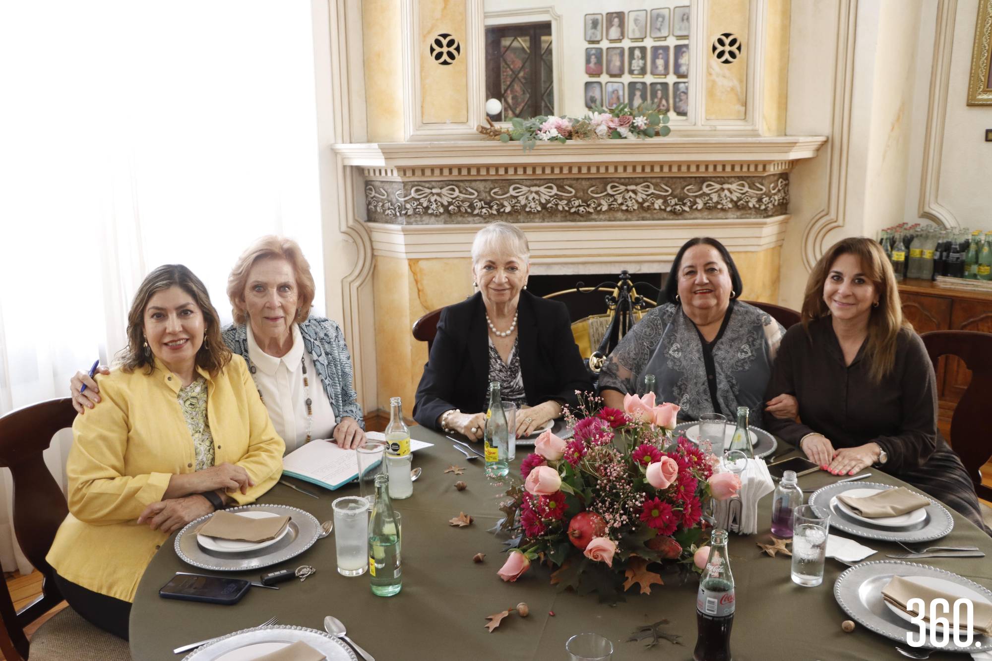 $!Mayela Hernández, Rosa Angélica Garza, María del Rosario Domínguez, Lupita Verduzco y Susana Jaidar.