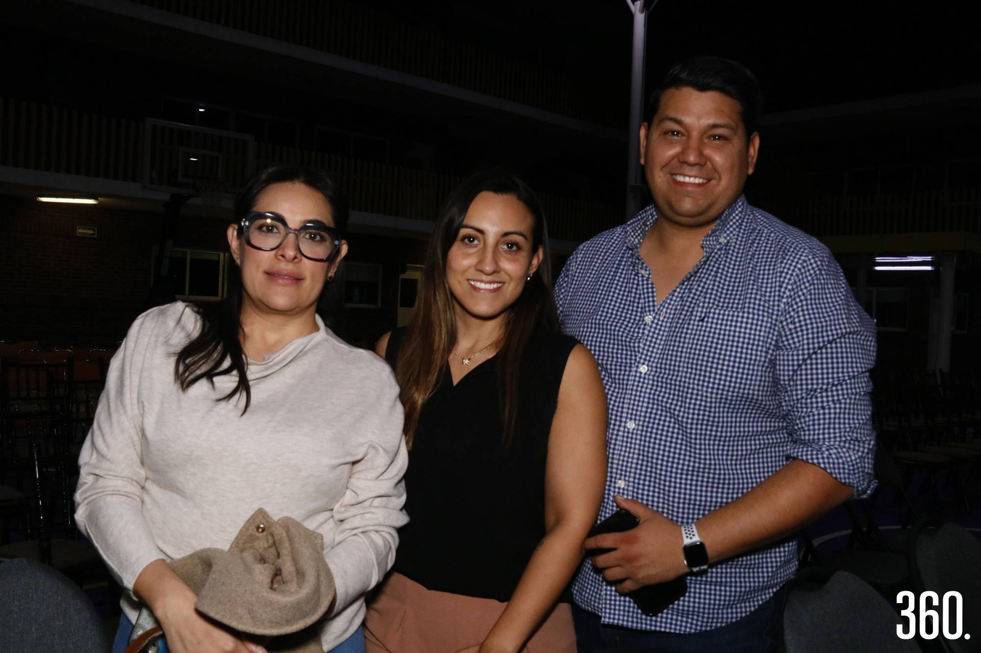$!Alejandra González, Estefanía Sosa y Carlos Saucedo.