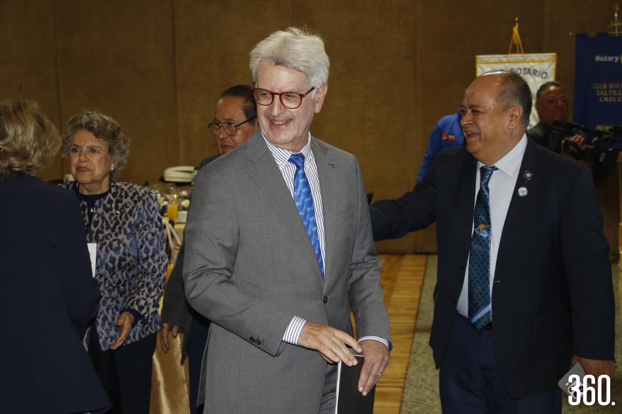 $!Francesco Arezzo, presidente de Rotary International.