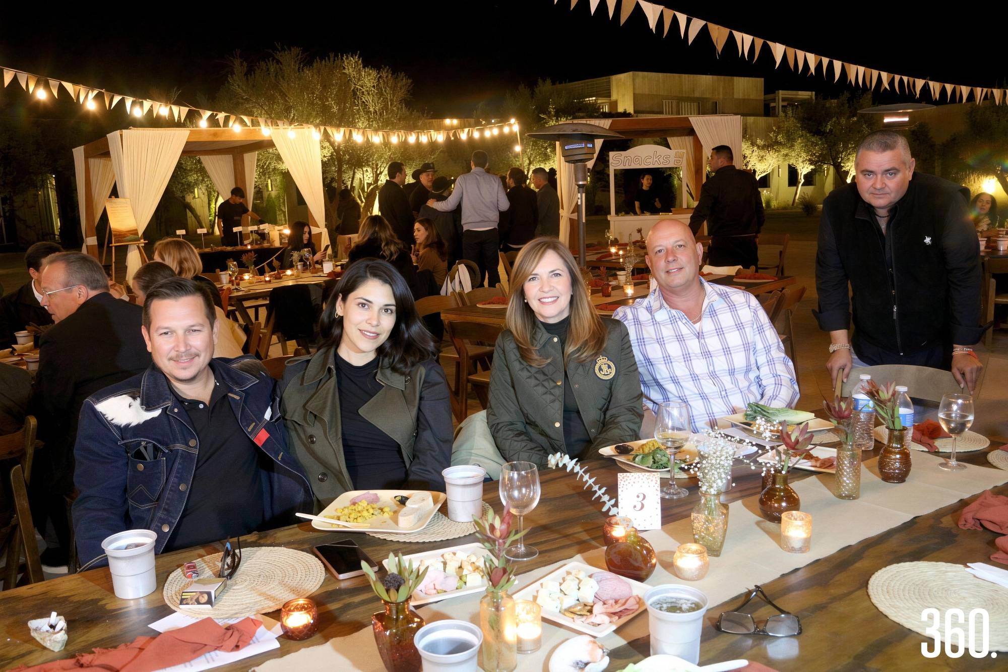 $!Antonio Villarreal, Elena Davis, Gladys Batiz, Rodolfo Batiz y Antolín Lapeyre.