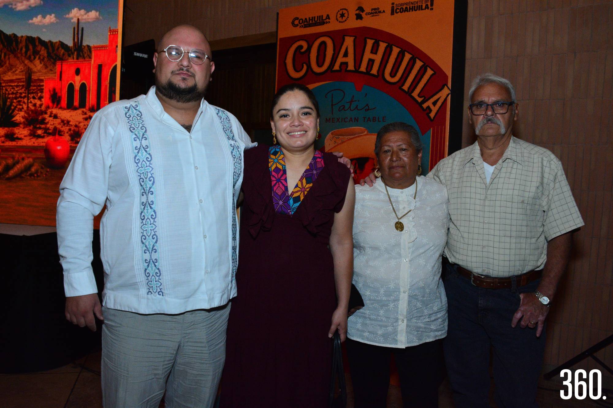 $!Abraham Padilla, Emily López, Verónica Peña y Jesús Padilla.