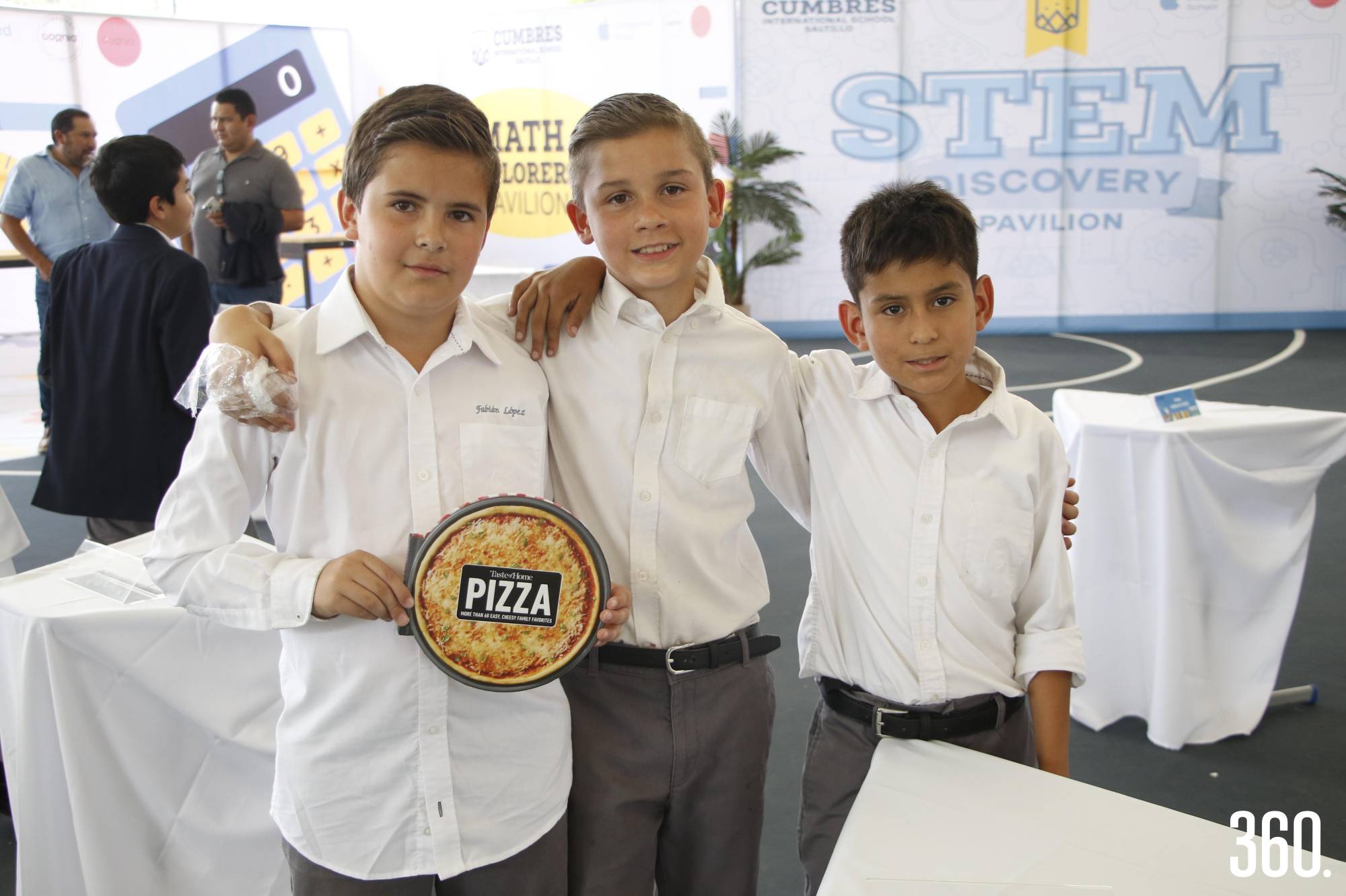 $!Fabián López, Victoriano de las Fuentes y David Godínez.