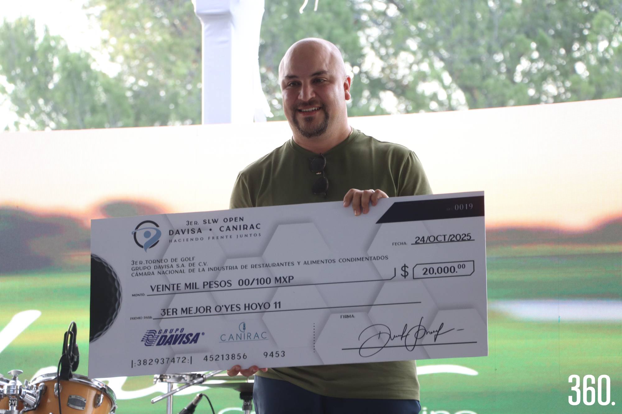 $!Alonso García, 3° lugar O’Yes Hoyo 11.