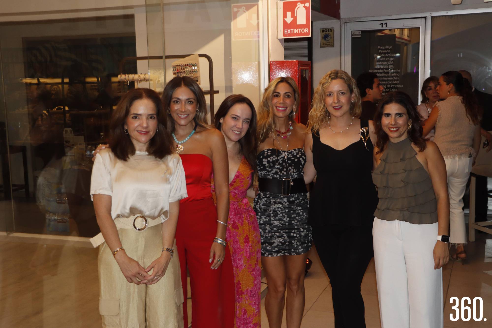 $!Alejandra Garza, Sandra Castillo, Mariana Arizpe, Daniela José, Rommy Valdés y Brenda Talamás.