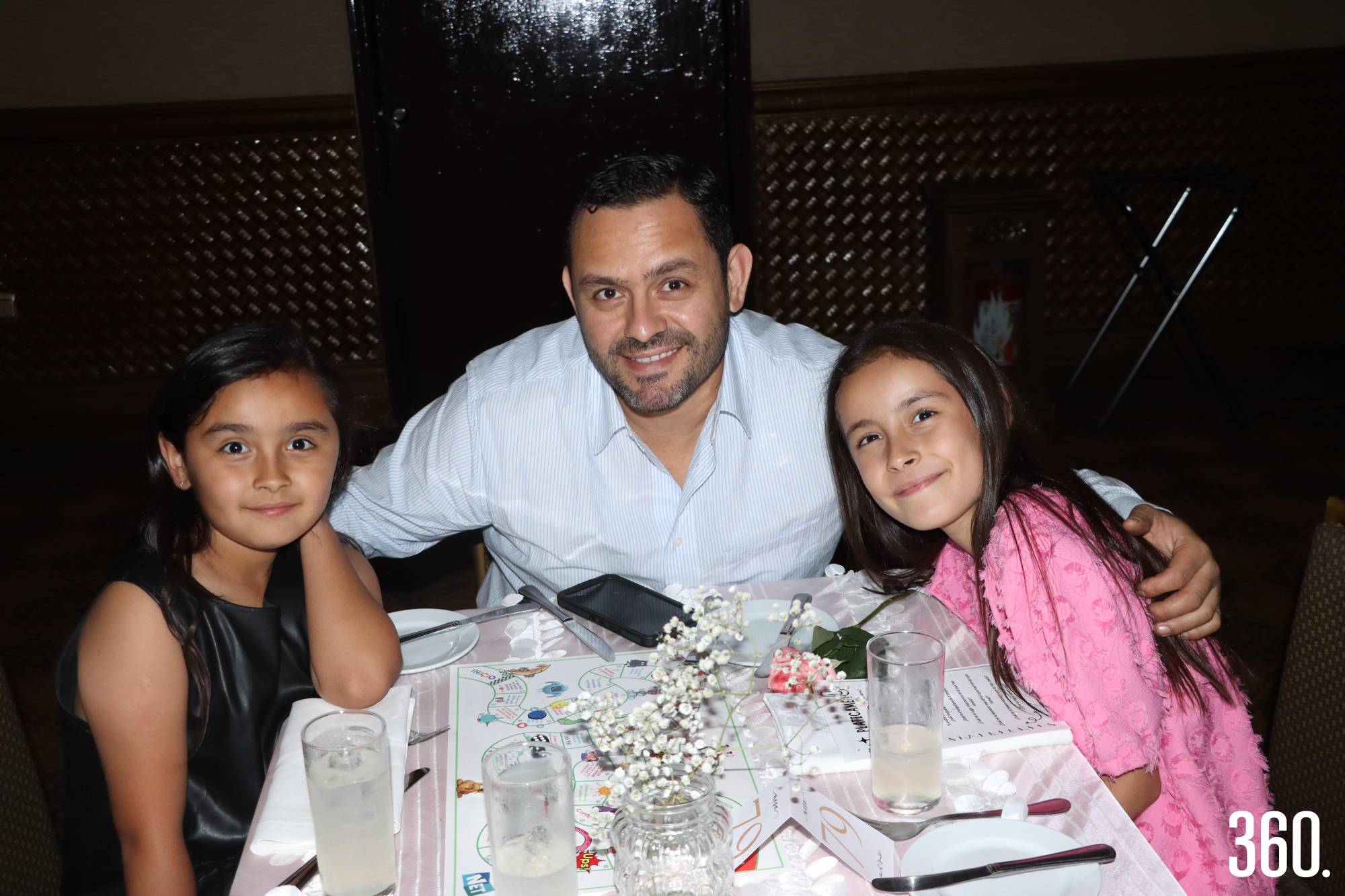 $!Eugenia, Juan Luis y Valentina Garfío.