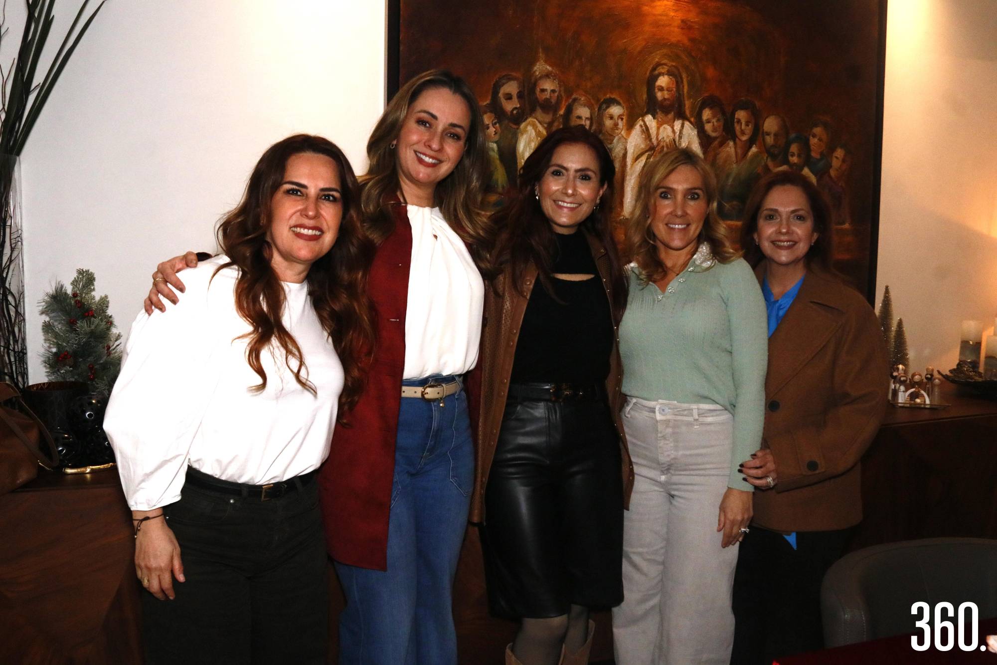 $!Arely Cortés, Luly López, Bertha Gutiérrez, Aline Sáenz y Claudia Cantú.