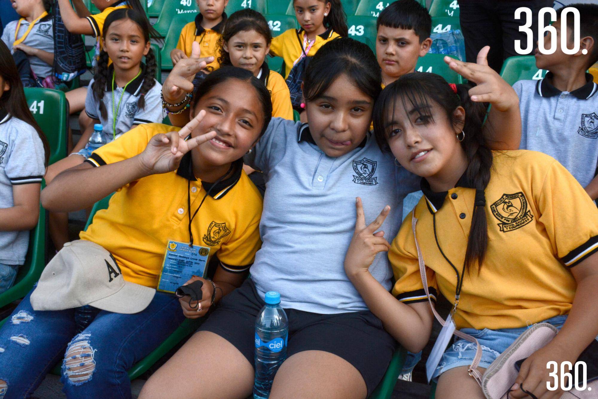 $!Romina Coronel, Martha Constancio y Naomi Flores.