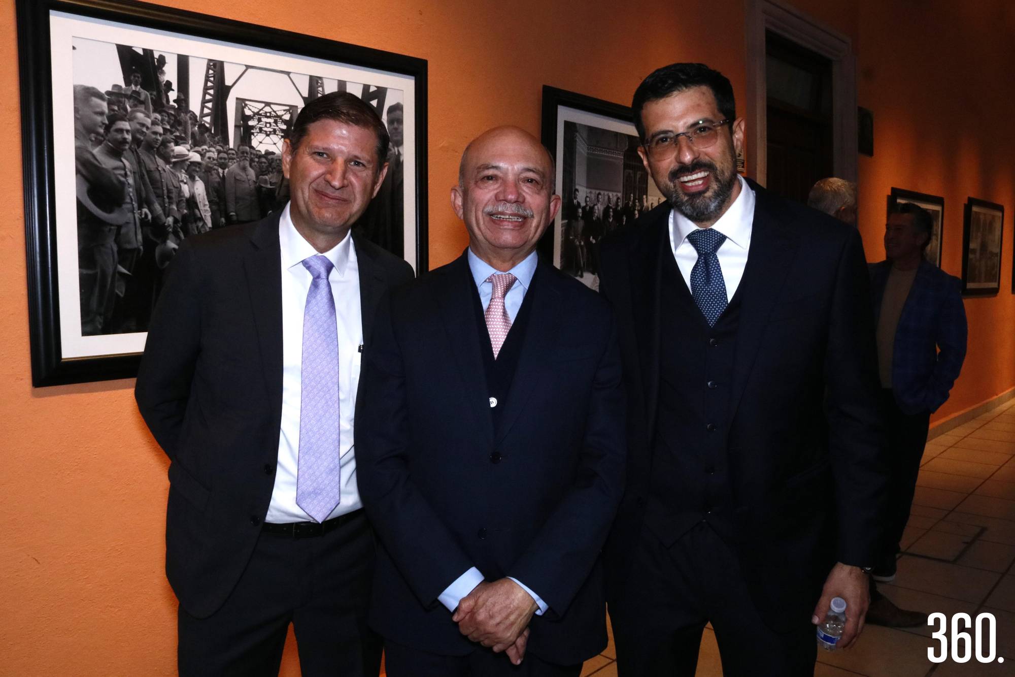 $!Guillermo López Elizondo, Óscar Pimentel y Francisco Aguirre Sánchez.