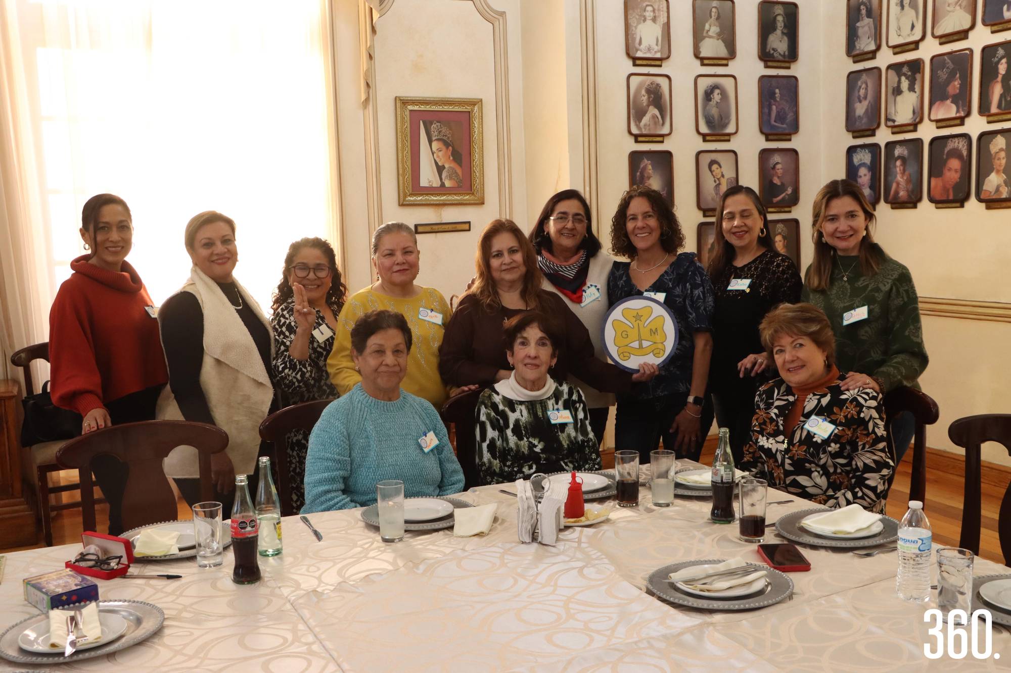 $!Grupo de Guías celebrando el Día del Pensamiento.