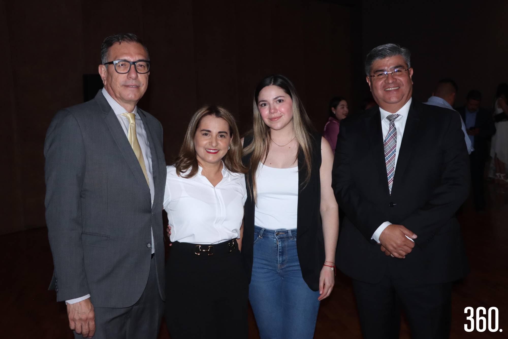 $!Juan José Yáñez, Catalina Labastida, Ashley Flores y José Luis Chapa.