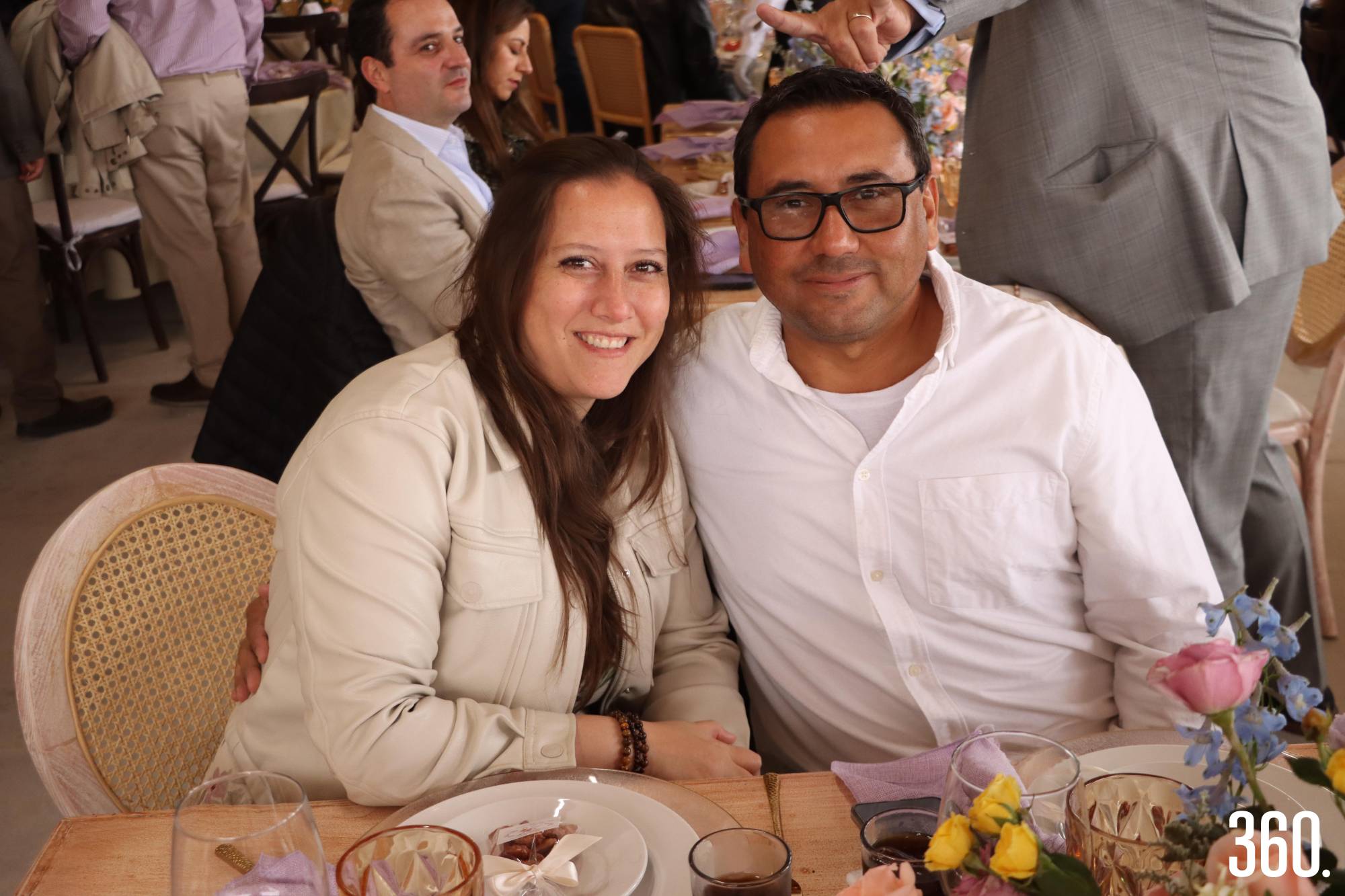 $!Ángela Reyes y Julio de la Rosa.
