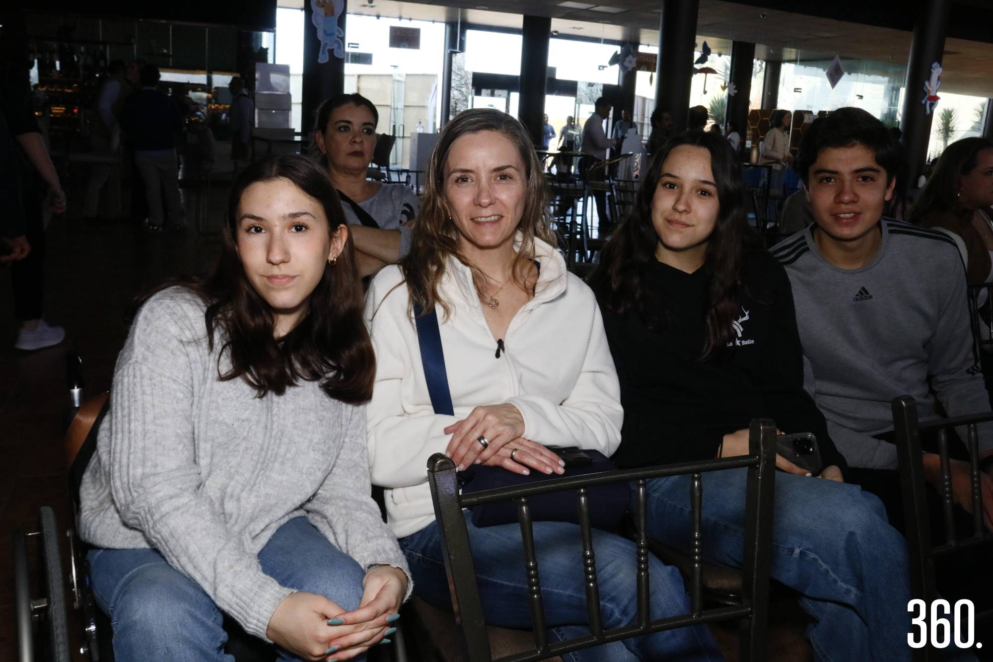 $!Sofía Vázquez, Patricia Cortés, Emilia Vázquez y Luis Balderas.