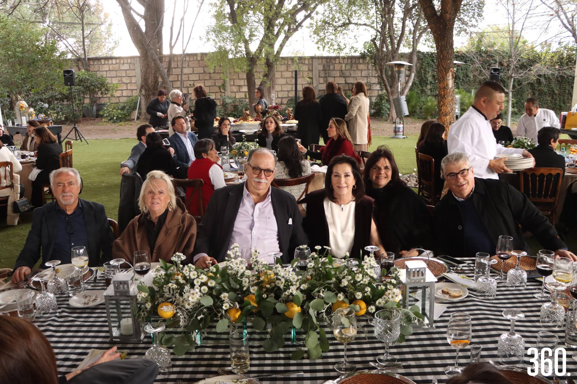 $!Lourdes con Javier Belausteguigoitia, Paloma Garaizábal, Carlos Franco López, Cristina Giacoman e Iñaqui Belausteguigoitia.