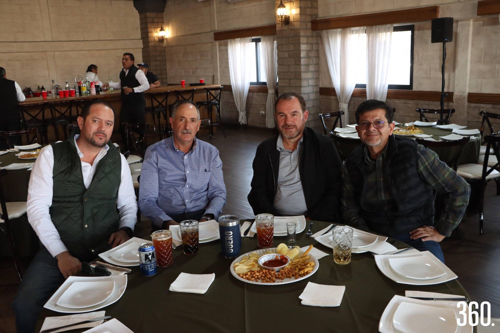 $!Emmanuel Colunga, Bernardo López, Luis Fernando Ceballos y Jorge Espino.