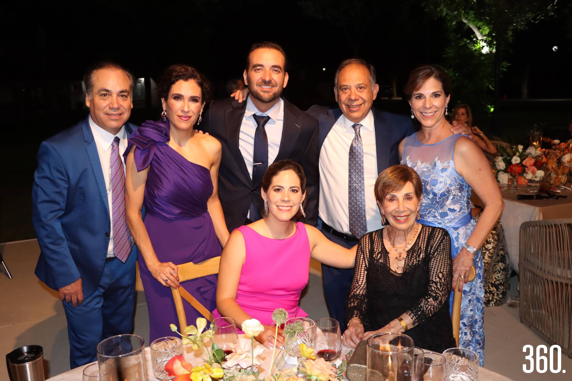 $!Alberto del Bosque, Gaby de Del Bosque, Jaime Garza, Jorge del Bosque, Leticia de Del Bosque, Leticia del Bosque y Terecata de la Peña.