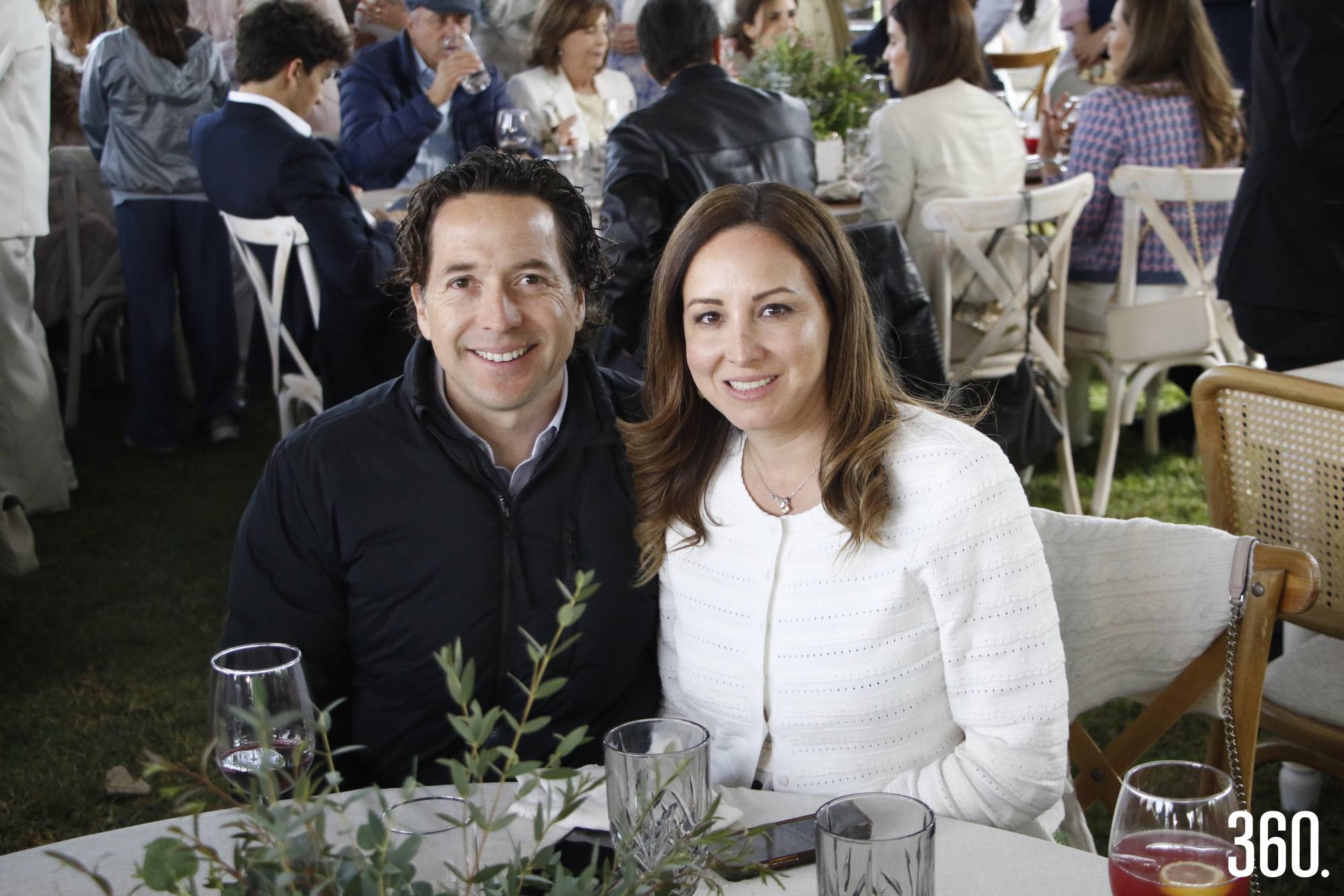 $!Abel Ramírez y Sonia Villarreal.