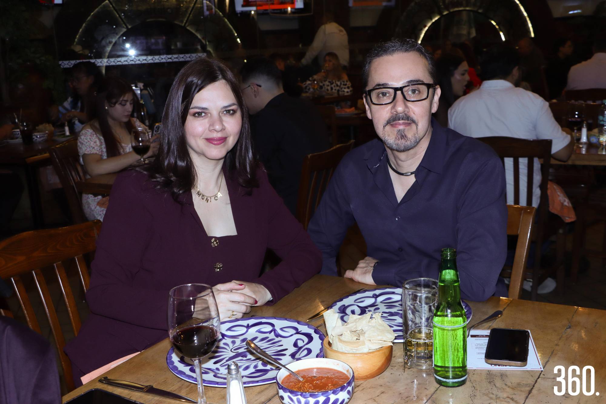 $!Mónica de Moreno y Daniel Moreno.