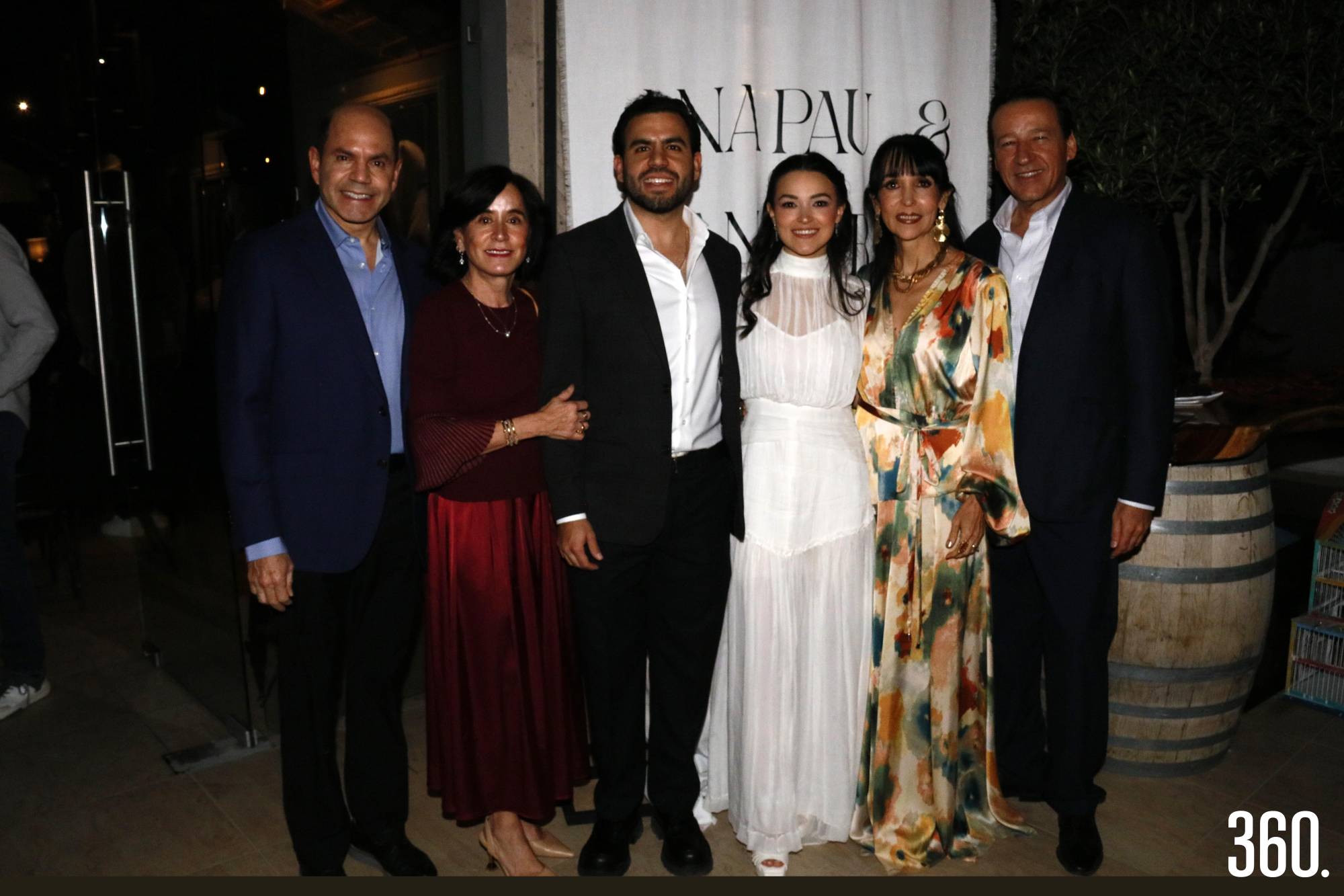 $!Juan Carlos Noble, Nany Ornelas, Juan Pablo Noble, Ana Paula Cárdenas, Cathy Ramírez y César Cárdenas.