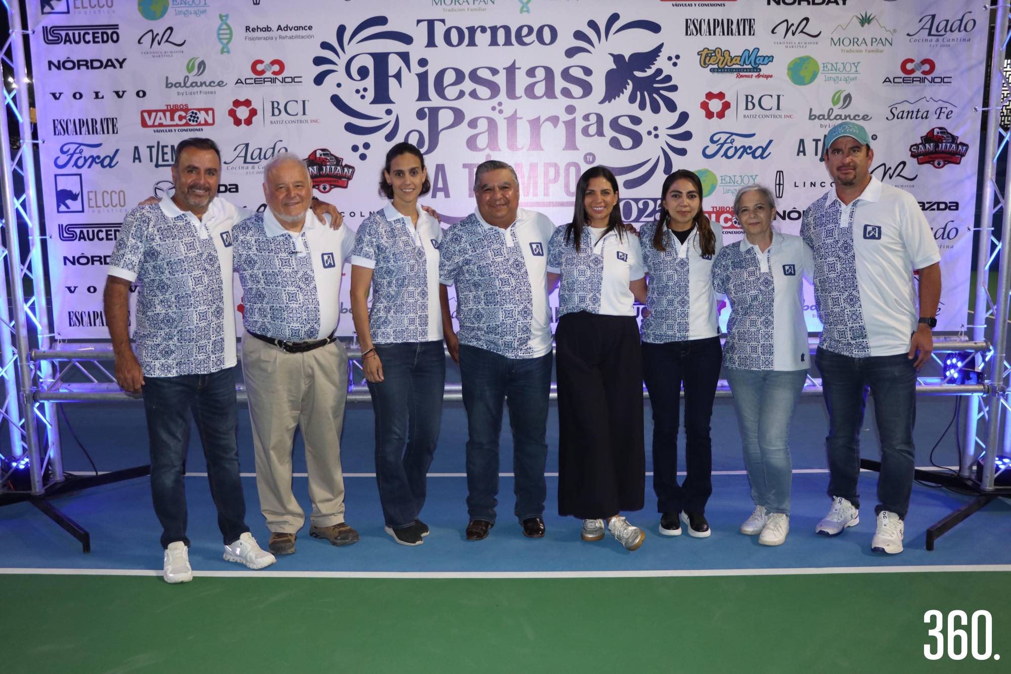 $!Comité organizador del Torneo Fiestas Patrias A Tiempo.