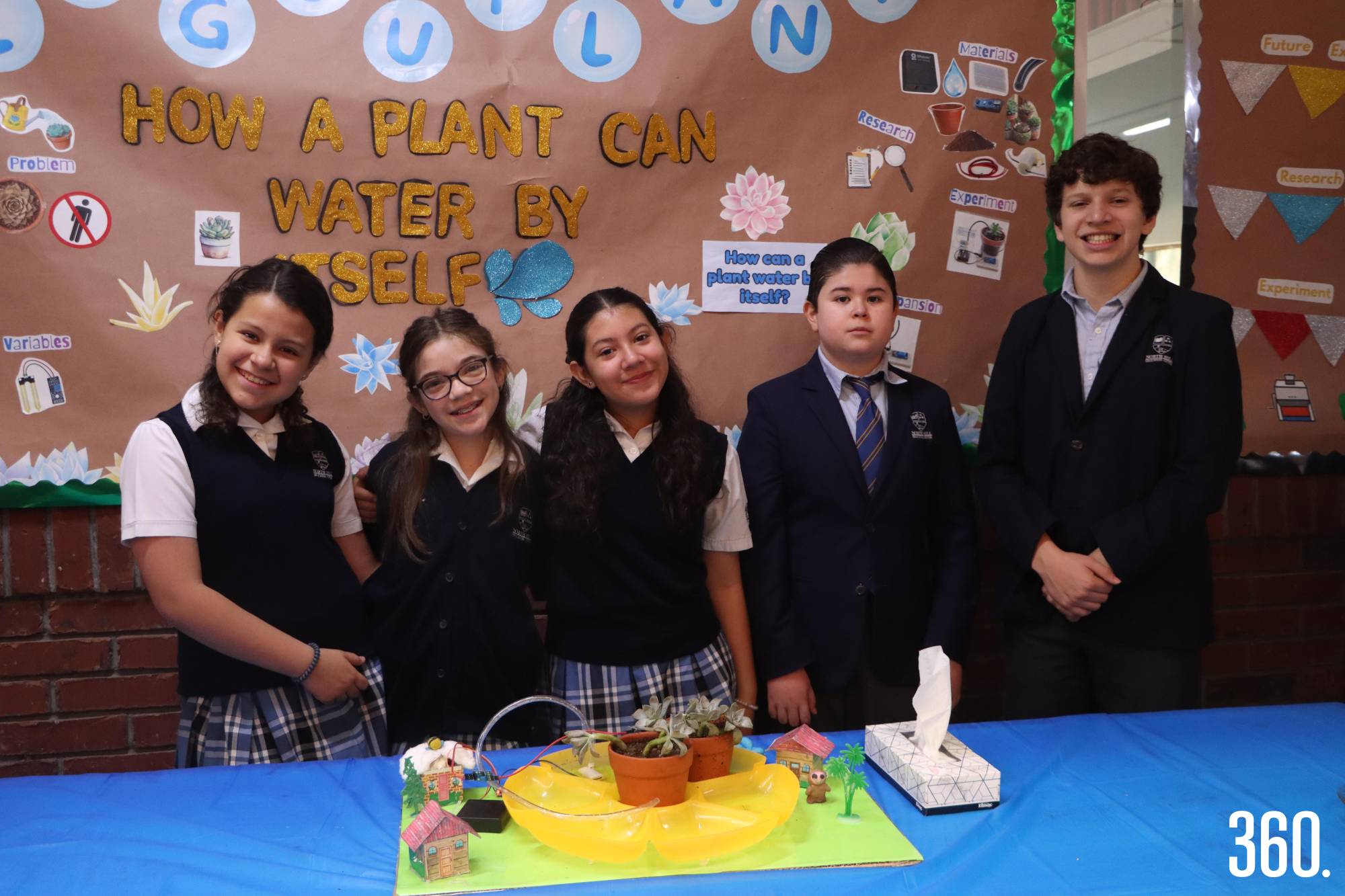 $!Abril Domínguez, Ximena Narro, Mariajosé Casillas, Alejandro Treviño y Luis Alberto Zertuche.