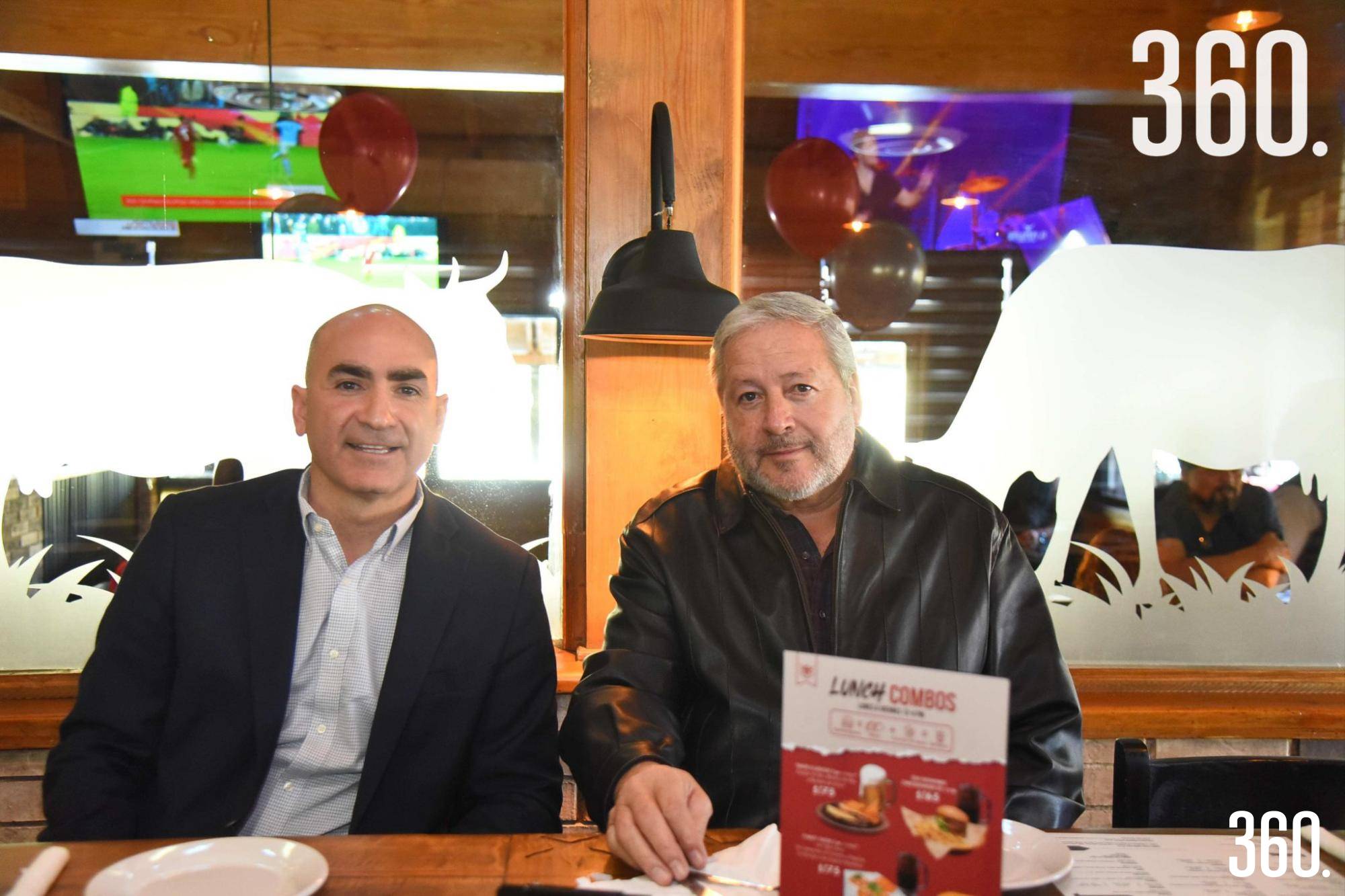 $!Mario Mata y José María Fraustro.