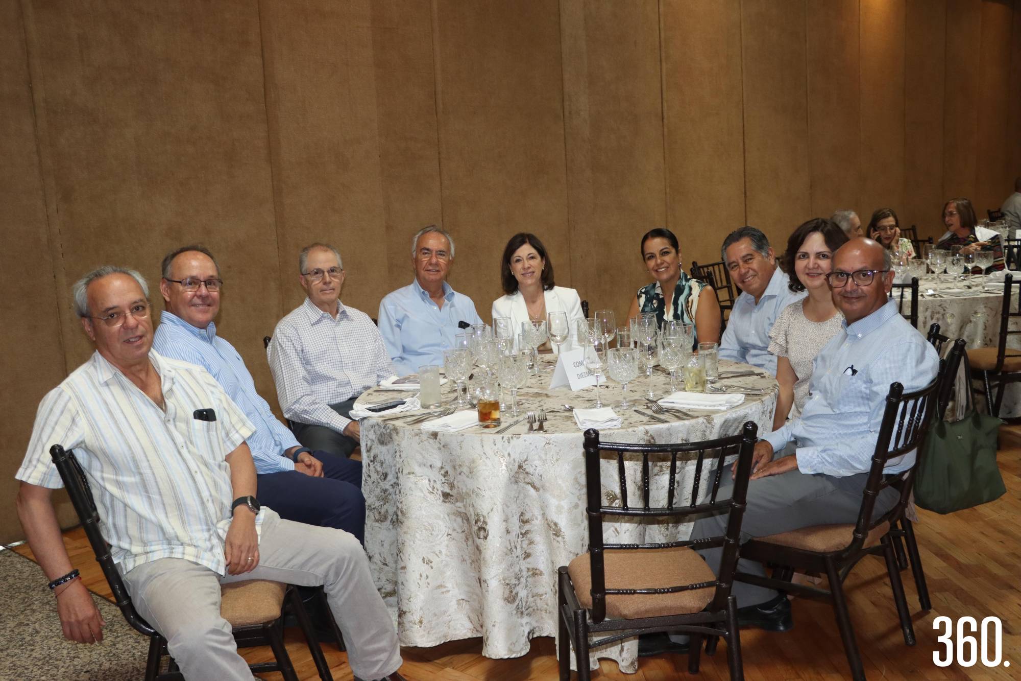 $!Fernando López, Arturo López, Humberto Villarreal, José Antonio Cepeda, Bonnie Guajardo de Cepeda, Claudia Cuevas, Miguel Montañés, Magda Flores y Miguel Ángel de la Torre.