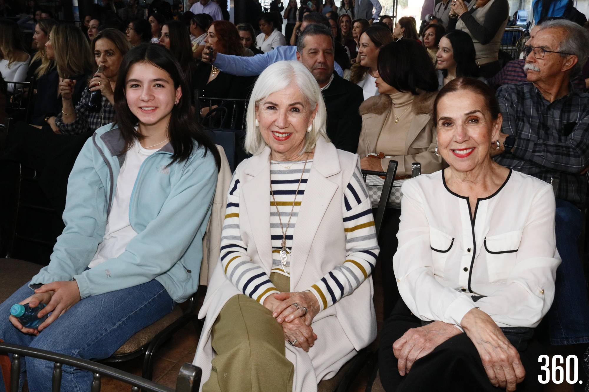 $!Julieta González, Ángeles y Lula Lozano.